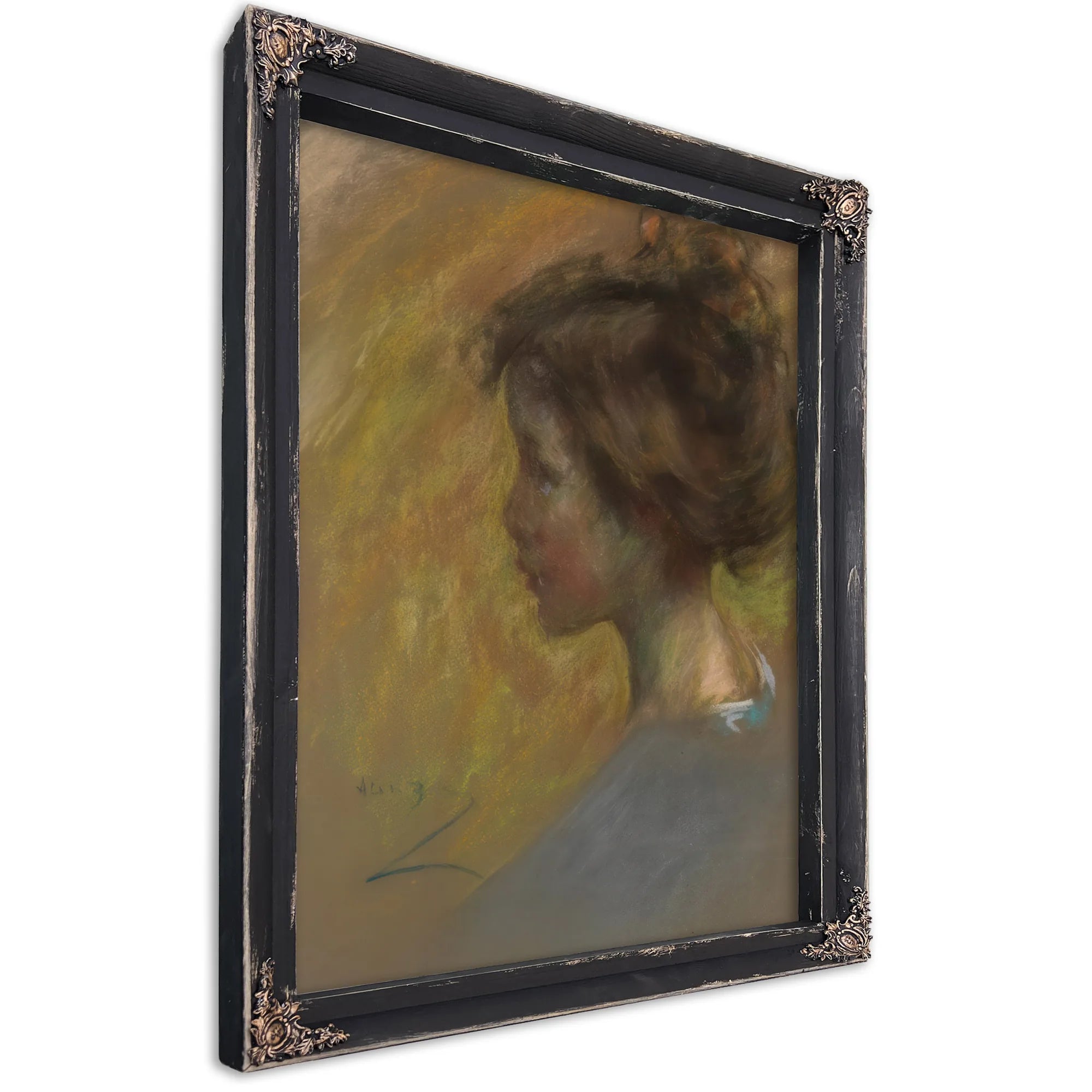 Youthful Model By Alice Pike Barney Fine Art Print