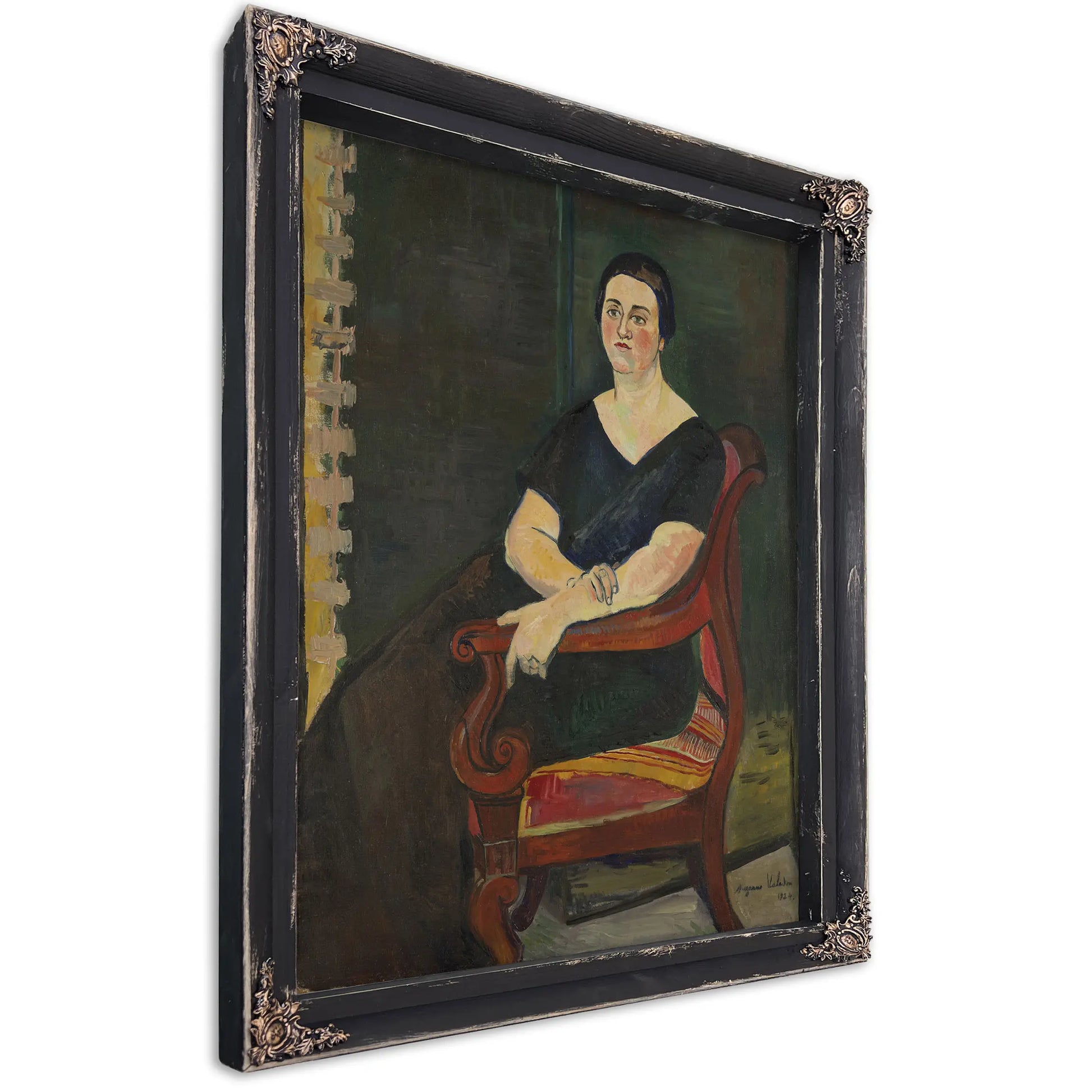 Portrait De Madame Germaine Eisenmann by Suzanne Valadon