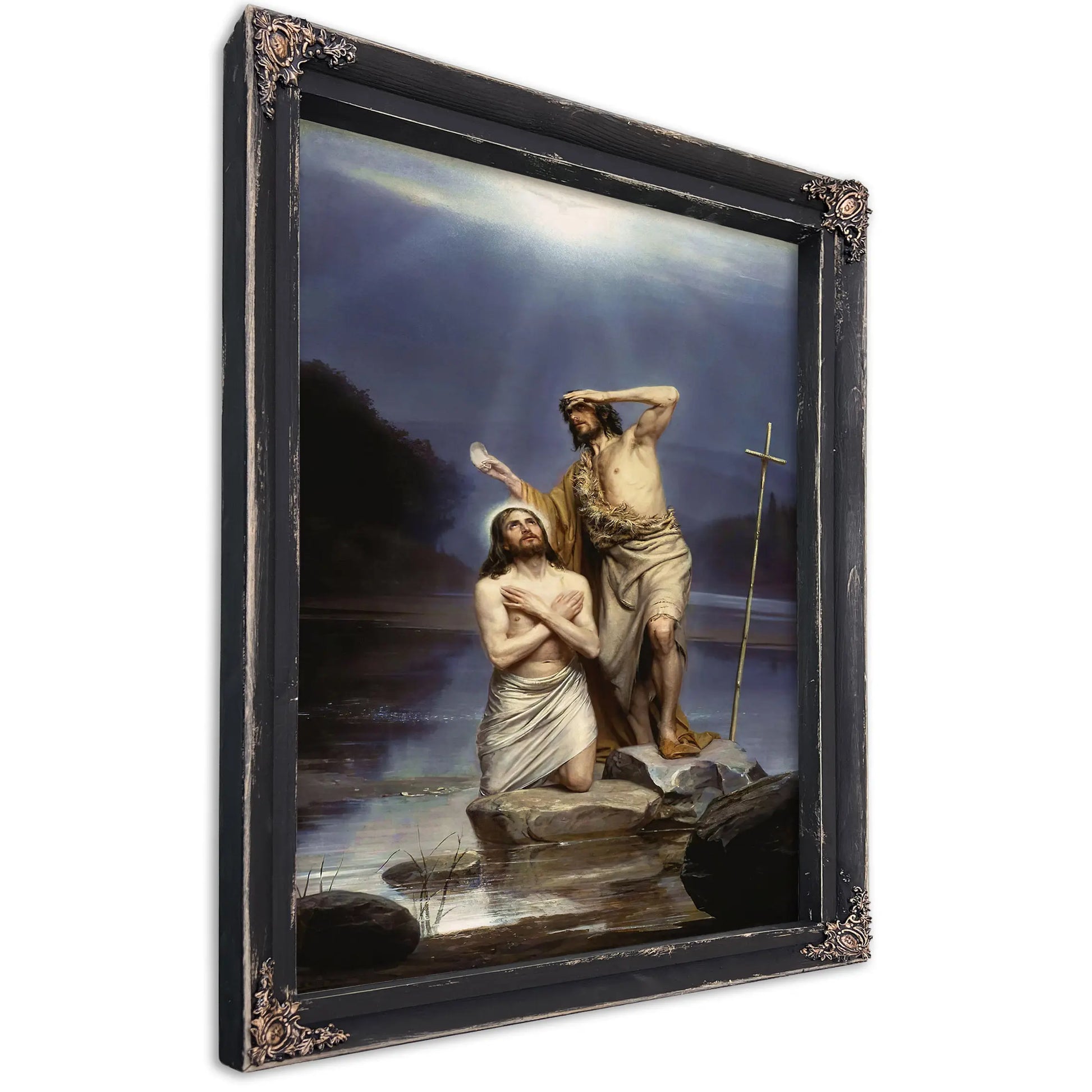 The Baptism Of Christ 8 by Carl Bloch