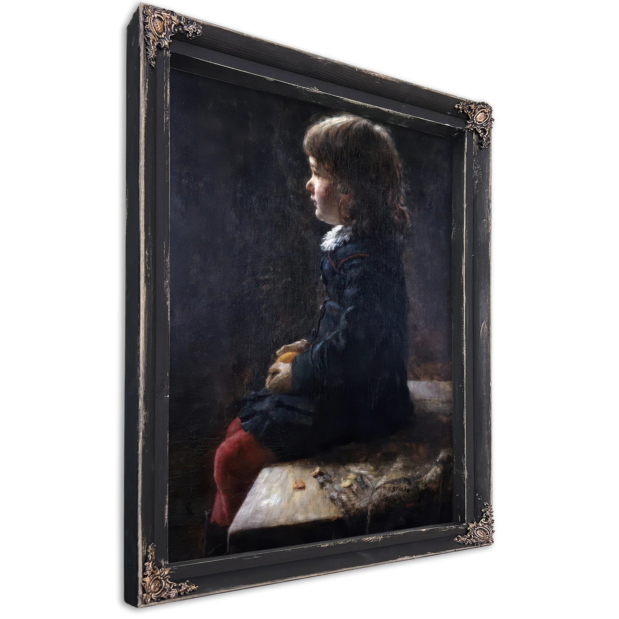 Shirley Steele (1878 1952) By Theodore Clement Steele Fine Art Print