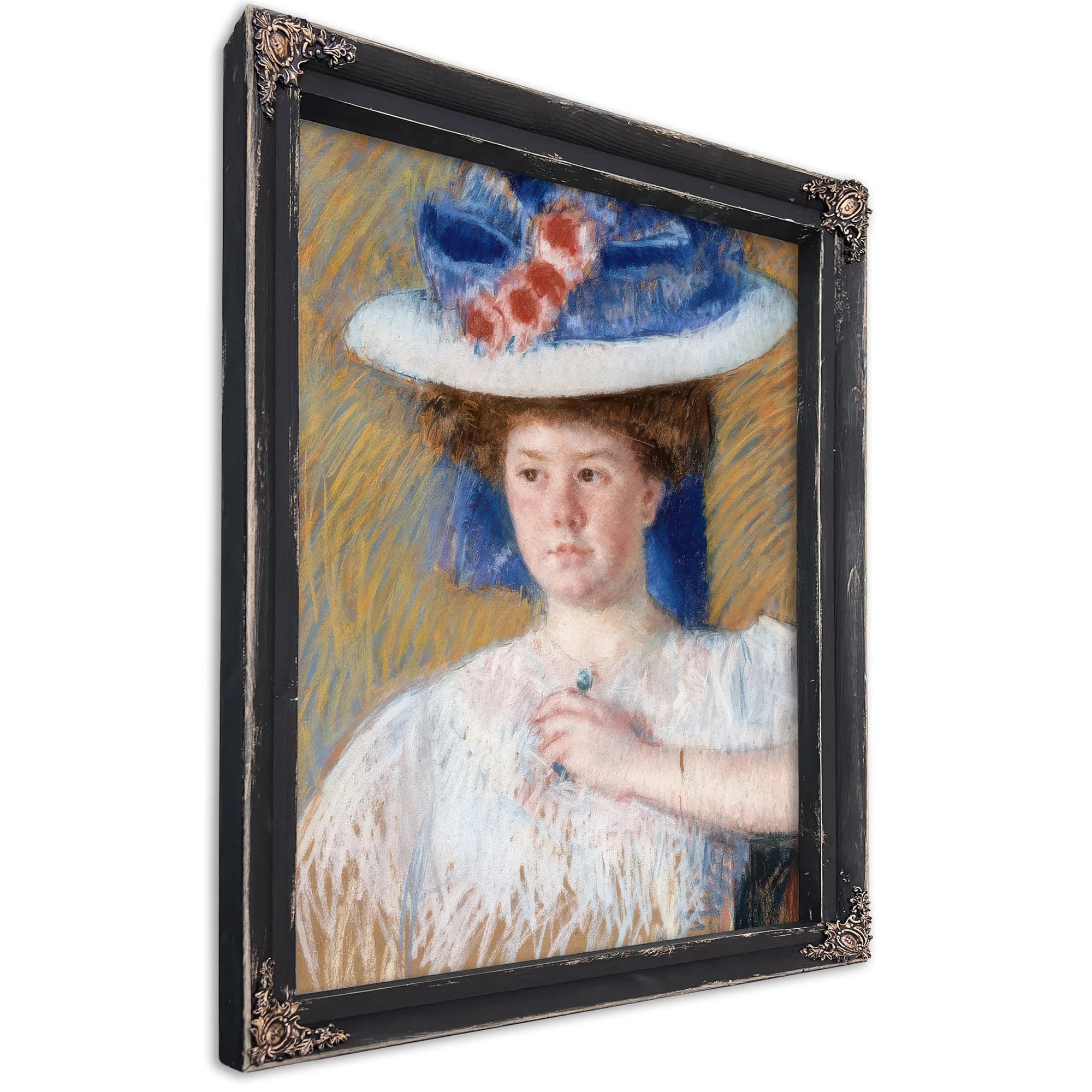 Portrait Of Helen Sears, Daughter Of Sarah Choate Sears By Mary Cassatt Fine Art Print