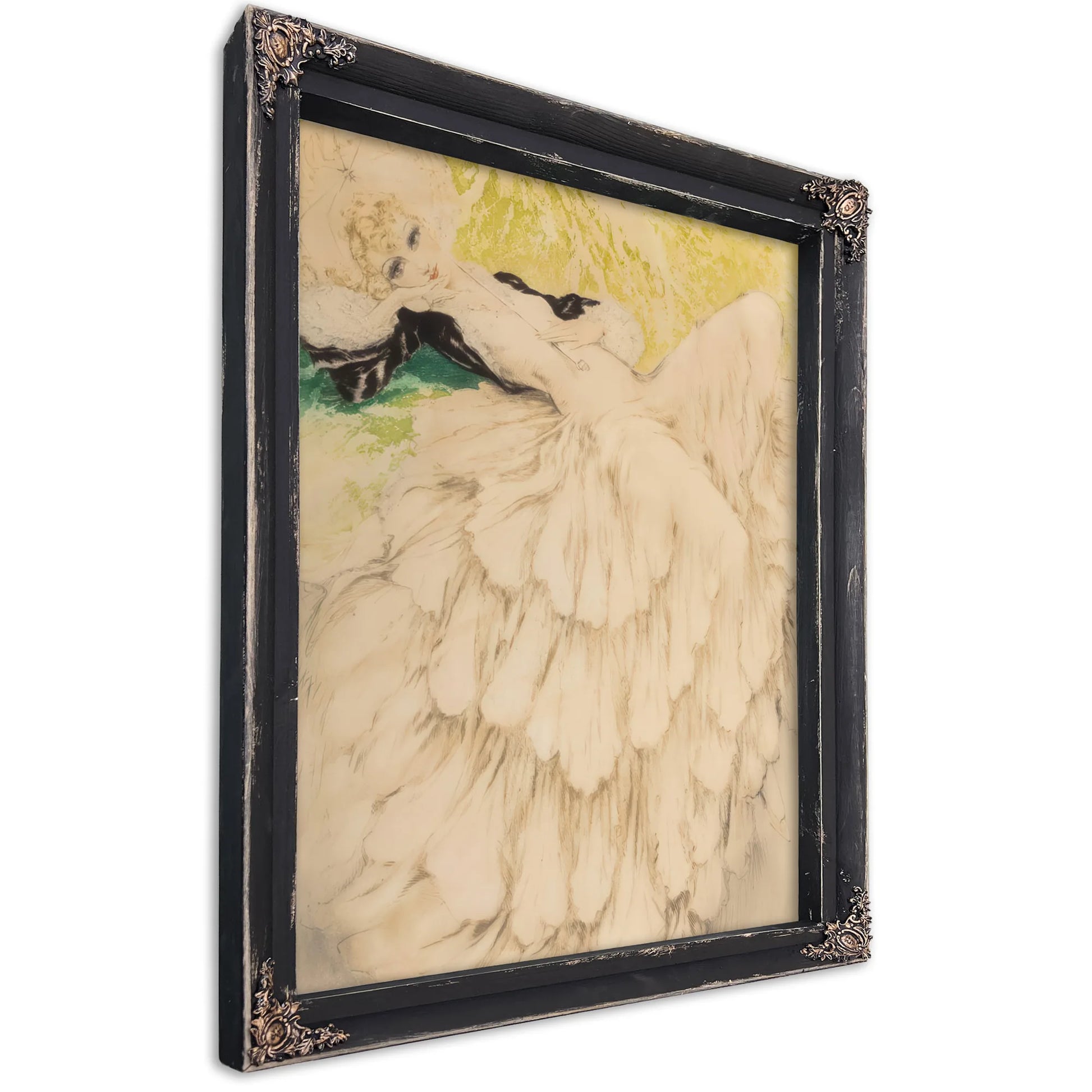 Dreaming Eyes No. 280 By Louis Icart Fine Art Print
