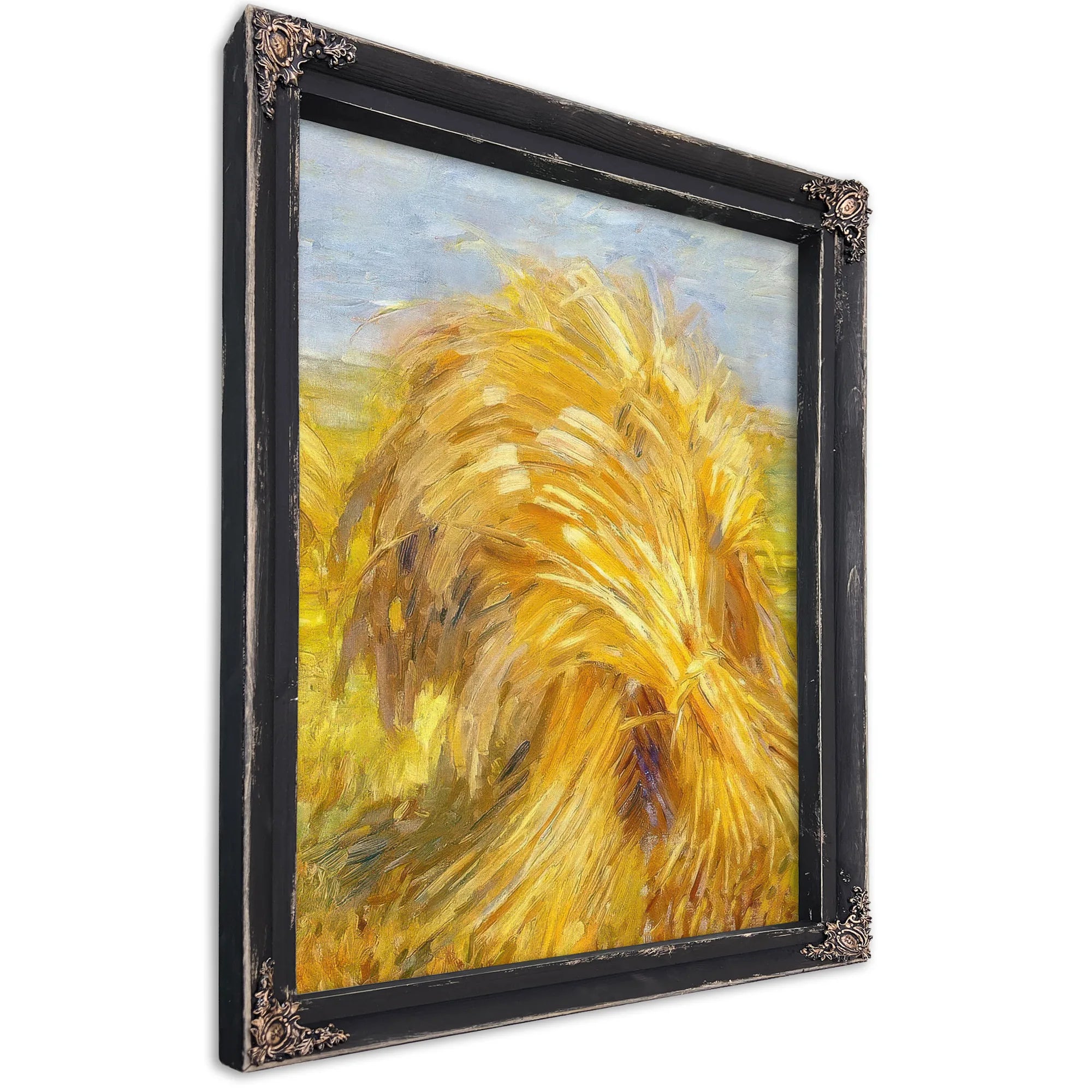 Sheaves Of Grain By Franz Marc Fine Art Print