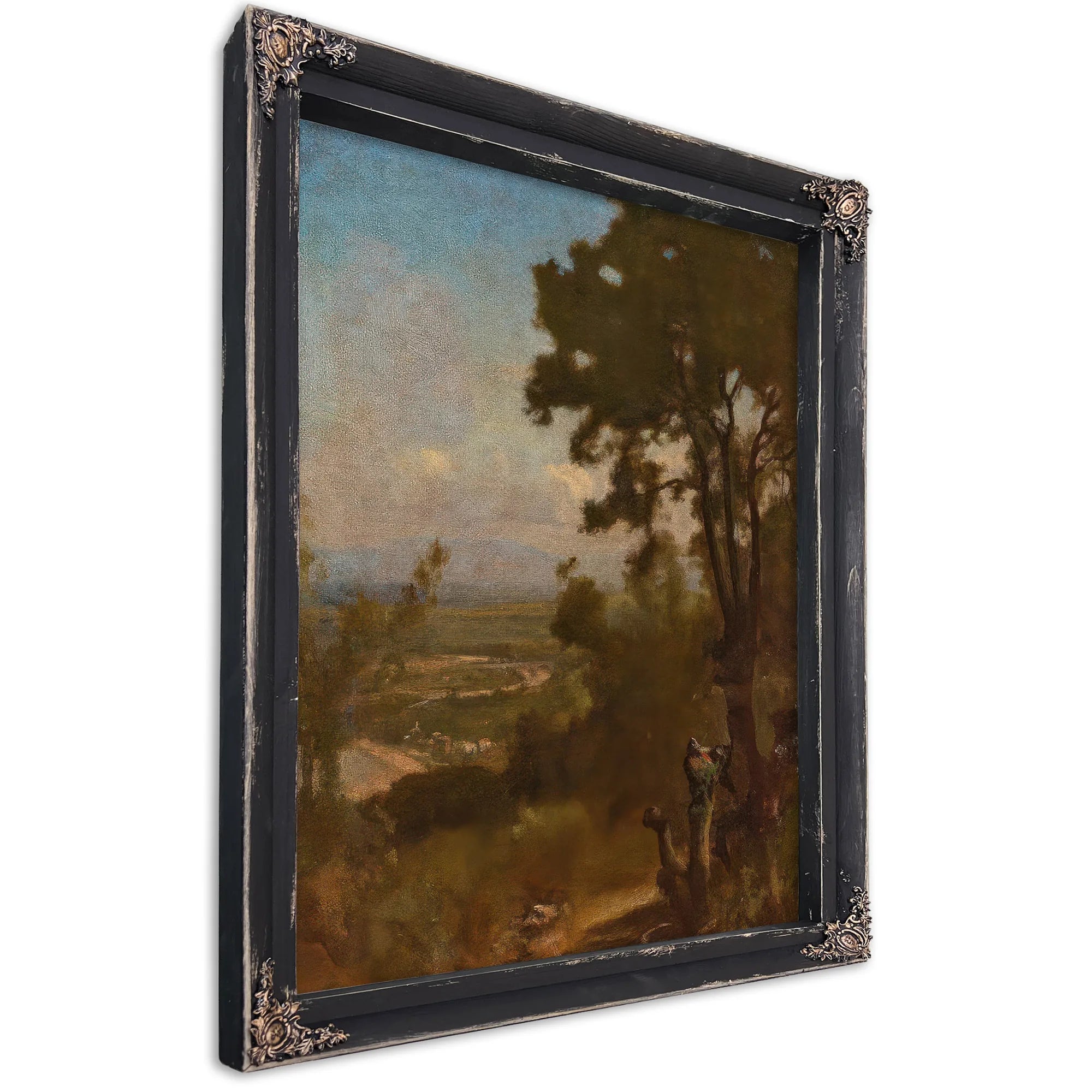 Valley Near Perugia By George Inness Fine Art Print