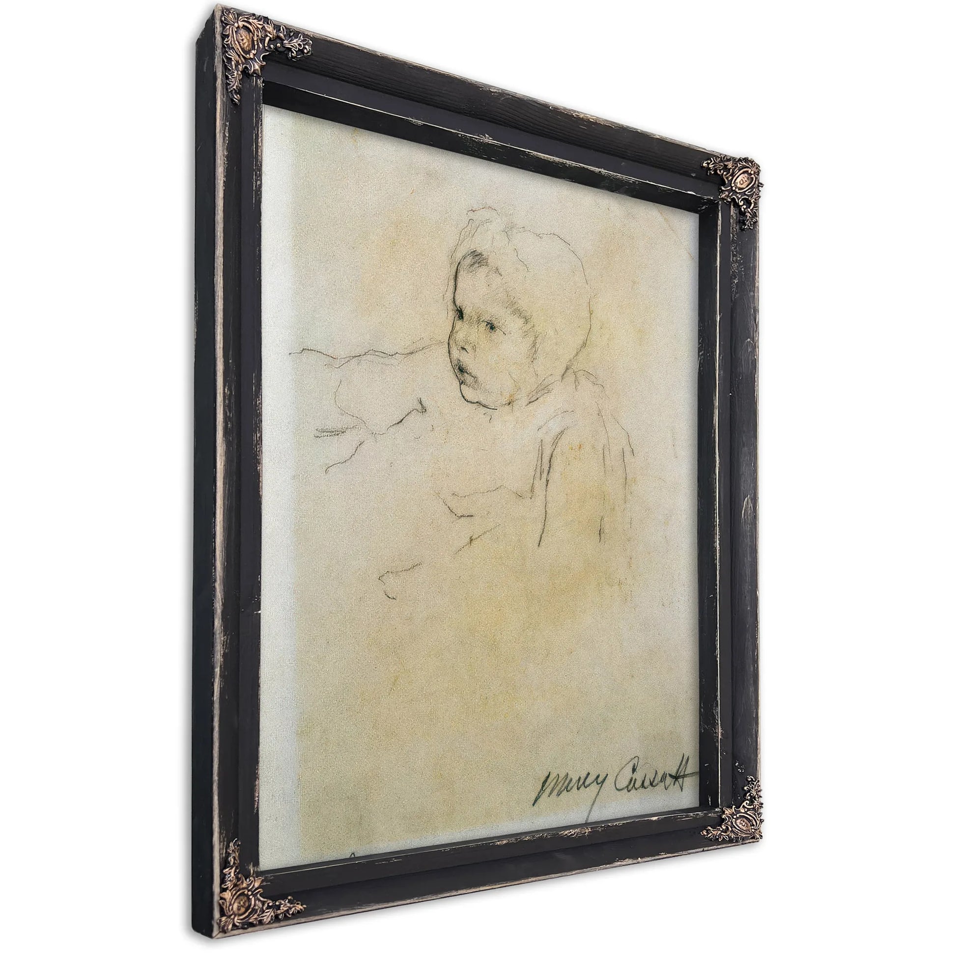 Baby By Mary Cassatt Fine Art Print