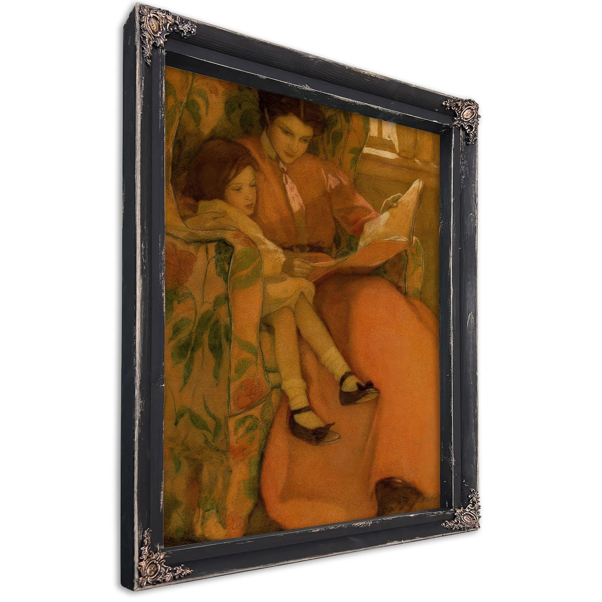 A Rainy Day Dream Blocks Original Illustration 1908 By Jessie Willcox Smith Fine Art Print