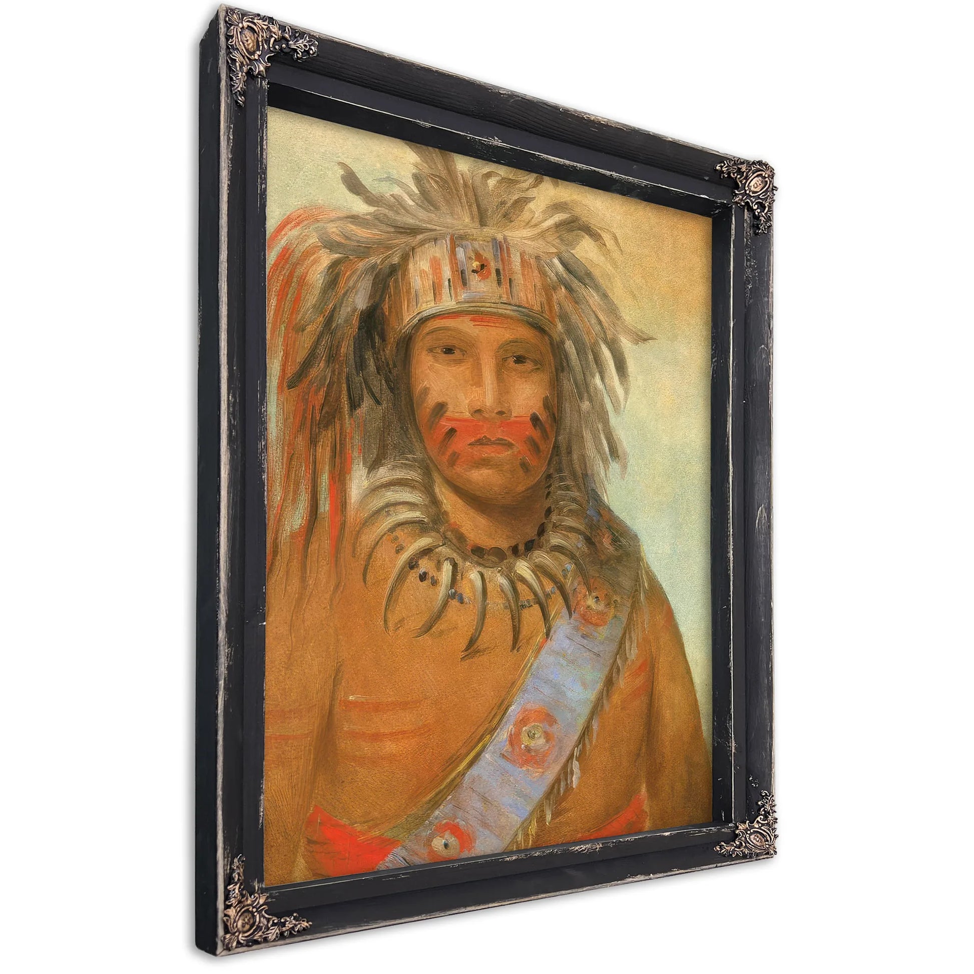 Au Nim Muck Kwa Um, Tempest Bird By George Catlin Fine Art Print