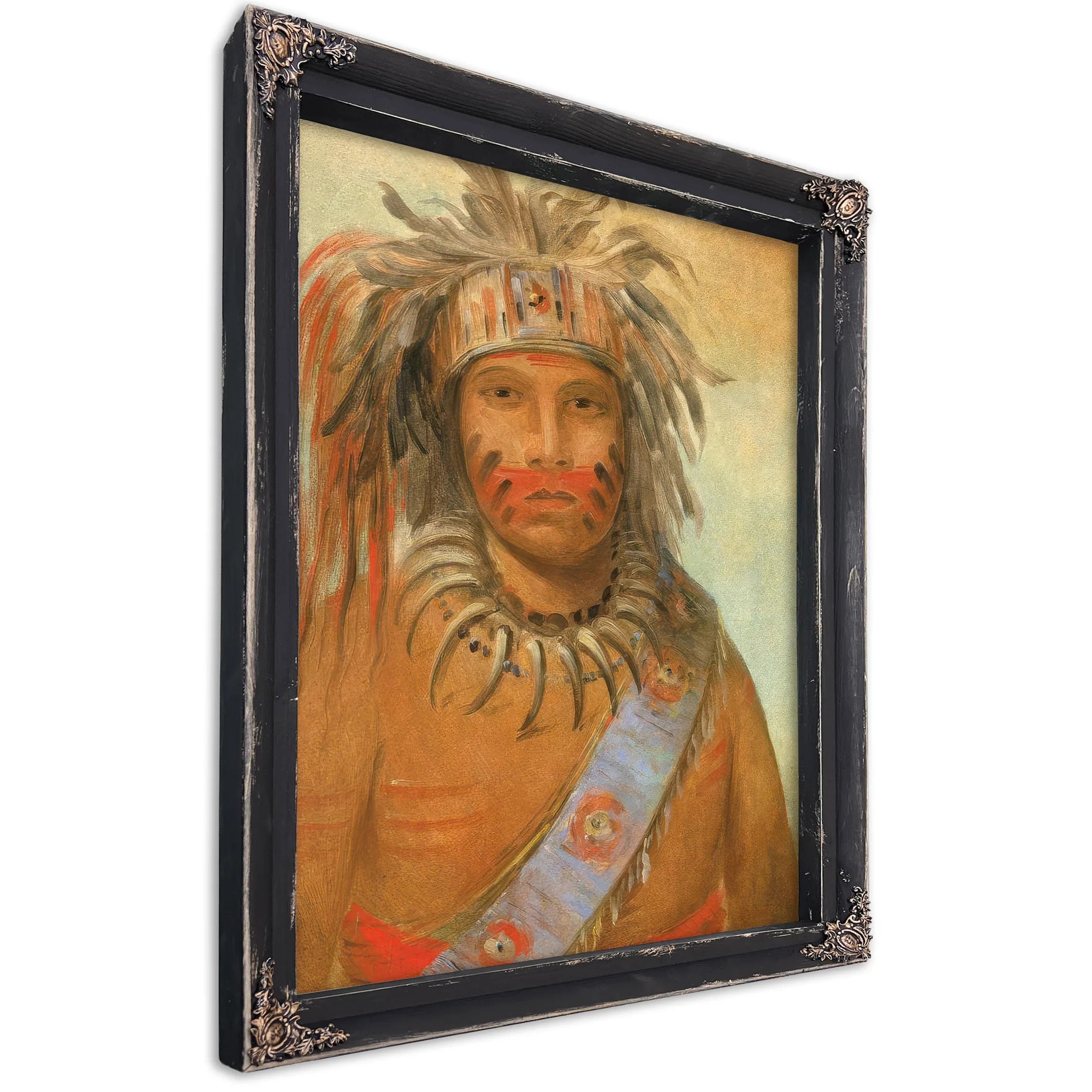 Au Nim Muck Kwa Um, Tempest Bird By George Catlin Fine Art Print