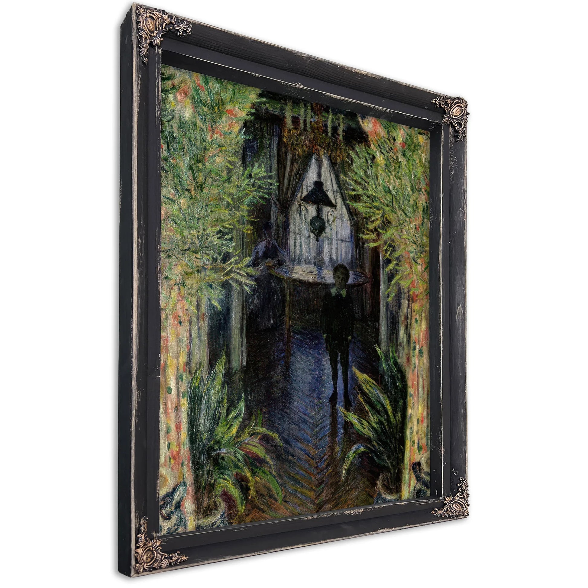 Corner Of A Flat At Argenteuil By Claude Monet Fine Art Print