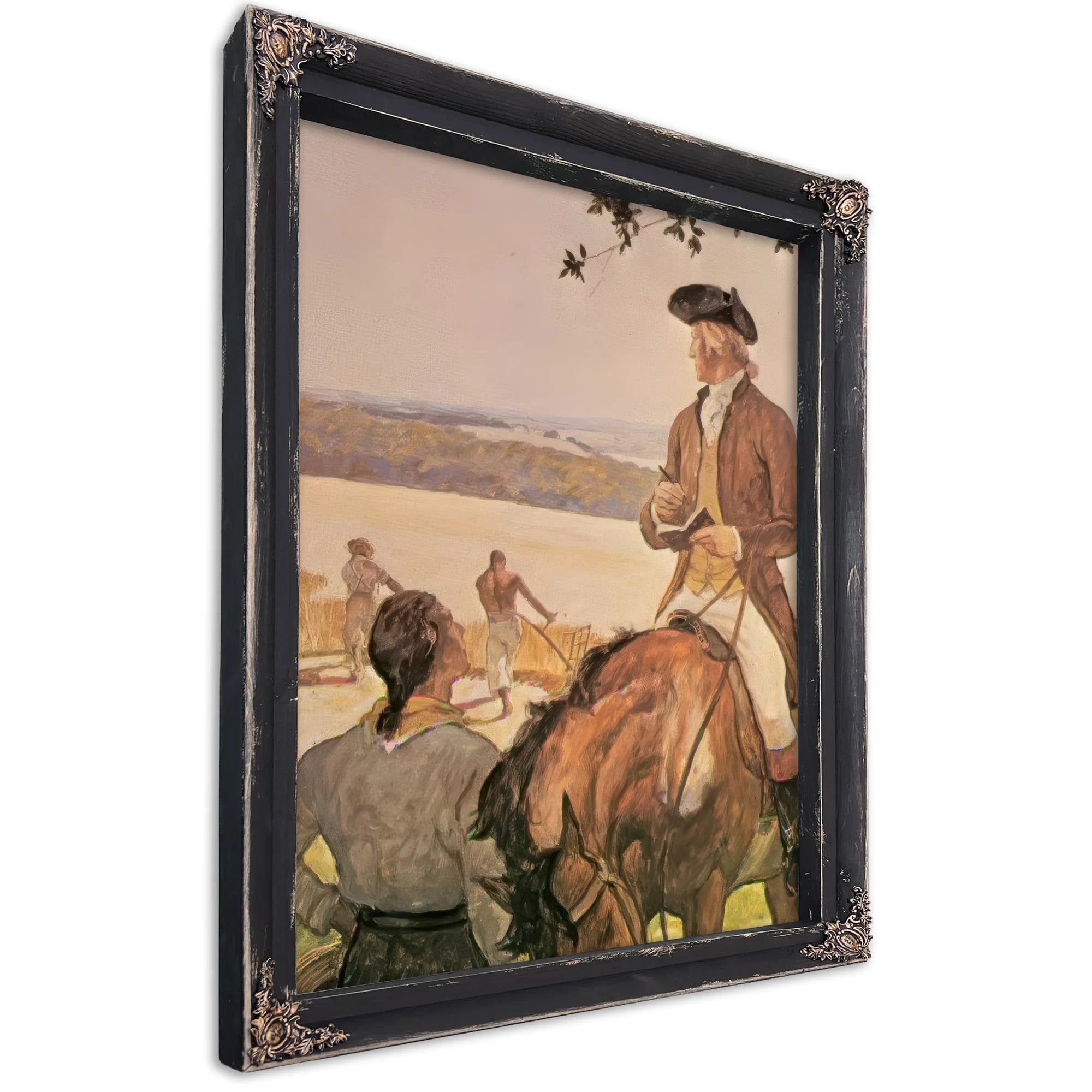 First Farmer Of The Land By NC Wyeth Fine Art Print