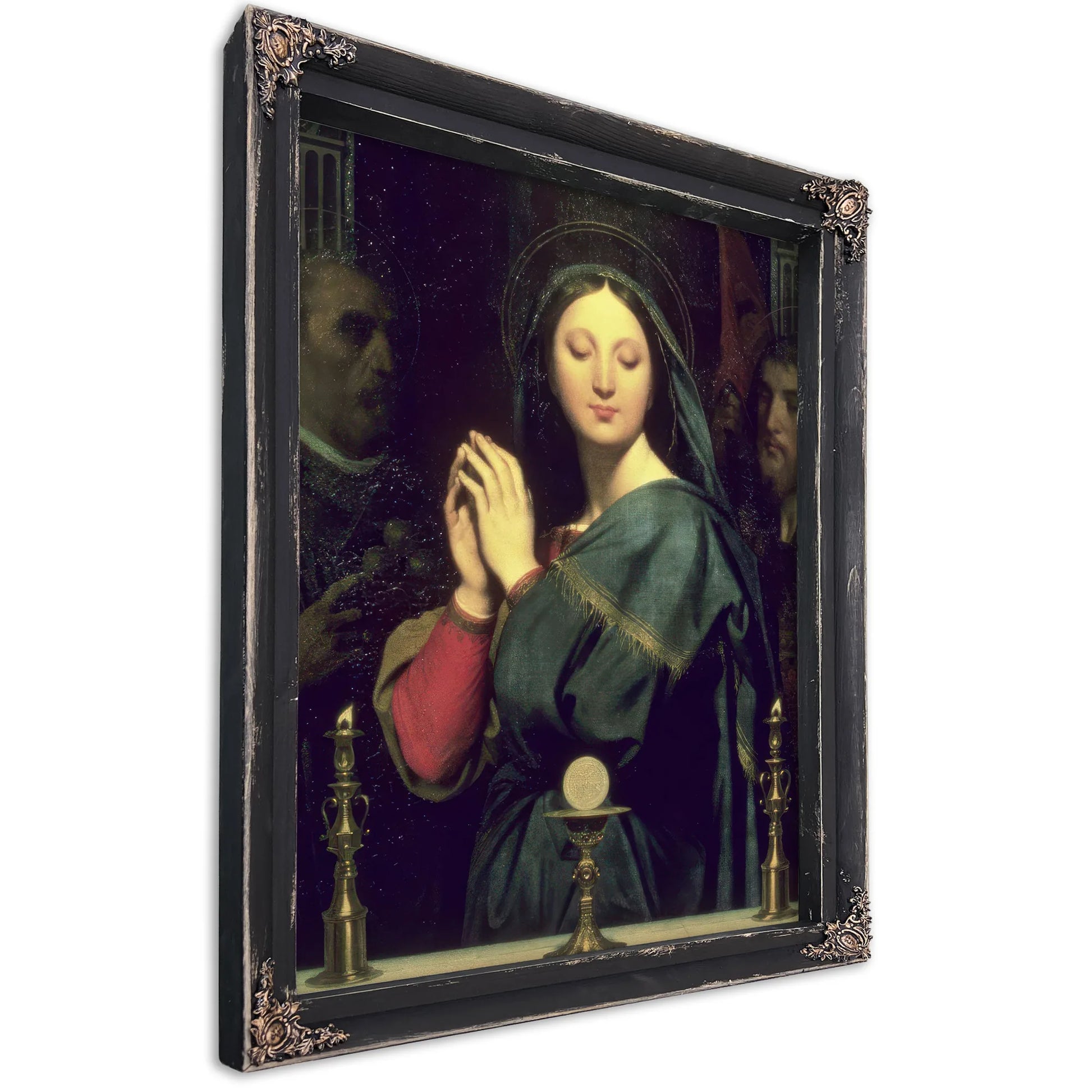 The Virgin With The Host By Jean Auguste Dominique Ingres Fine Art Print