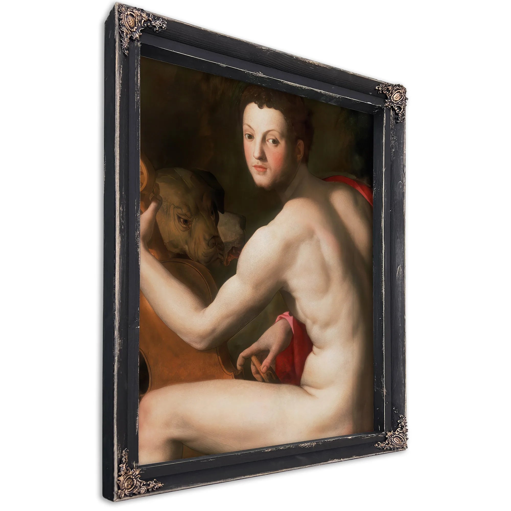 Portrait Of Cosimo I De Medici As Orpheus 1537 1539 Mannerism 93 7X76 4Cm Philidelphia Museum Of Art By Agnolo Bronzino Fine Art Print