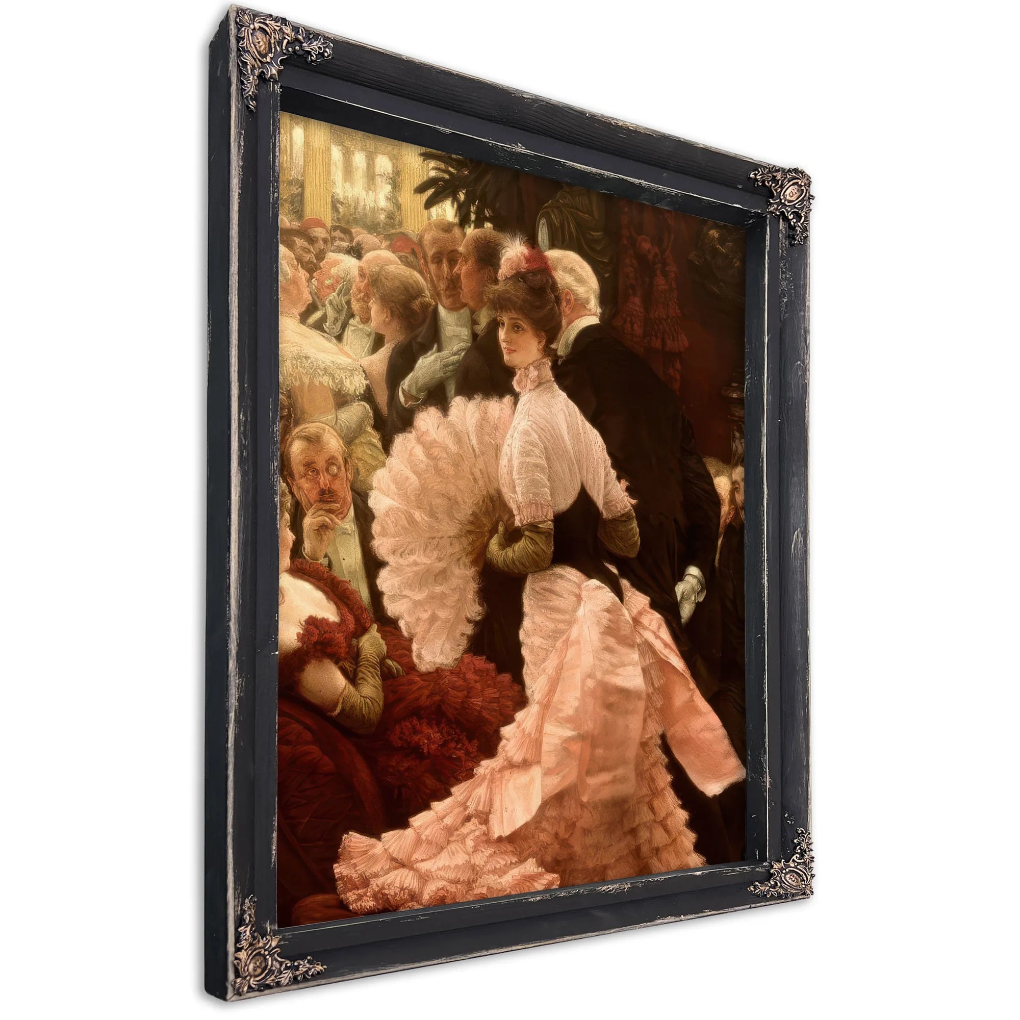 The Political Woman By James Tissot Fine Art Print
