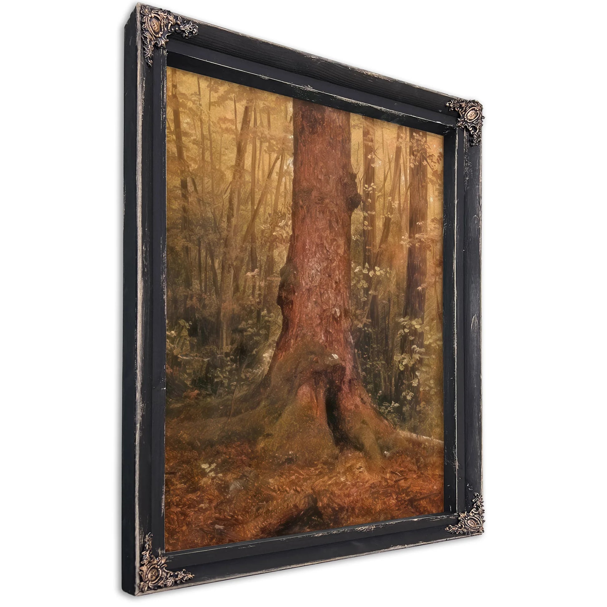 Probably Main Landscape In The Woods By Frederic Edwin Church Fine Art Print