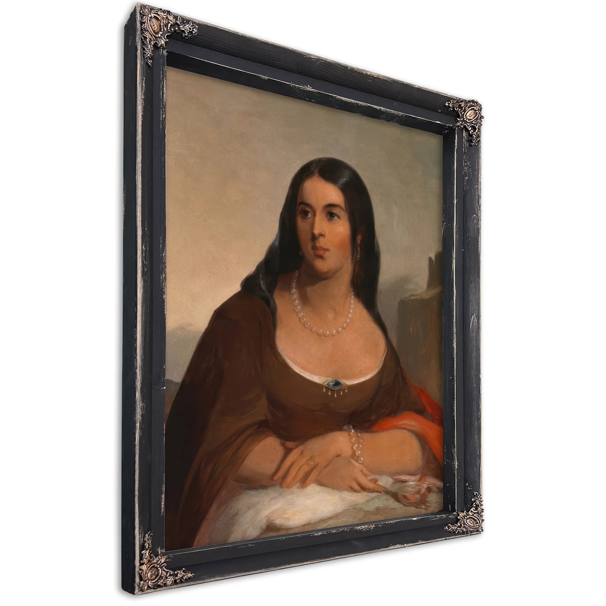Pocahontas By Thomas Sully Fine Art Print