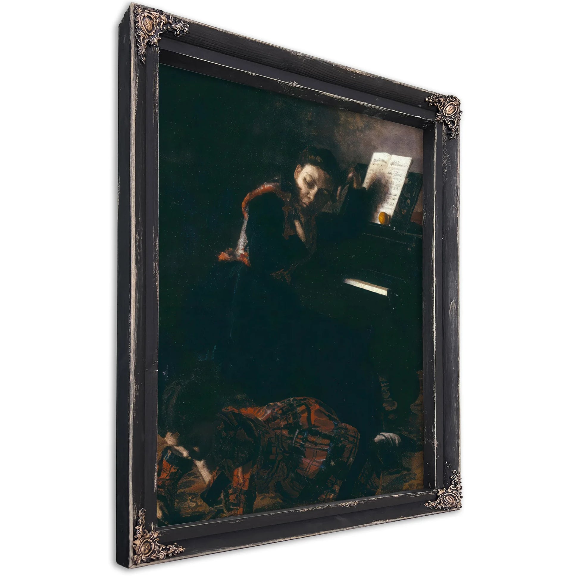 Home Scene By Thomas Eakins Fine Art Print