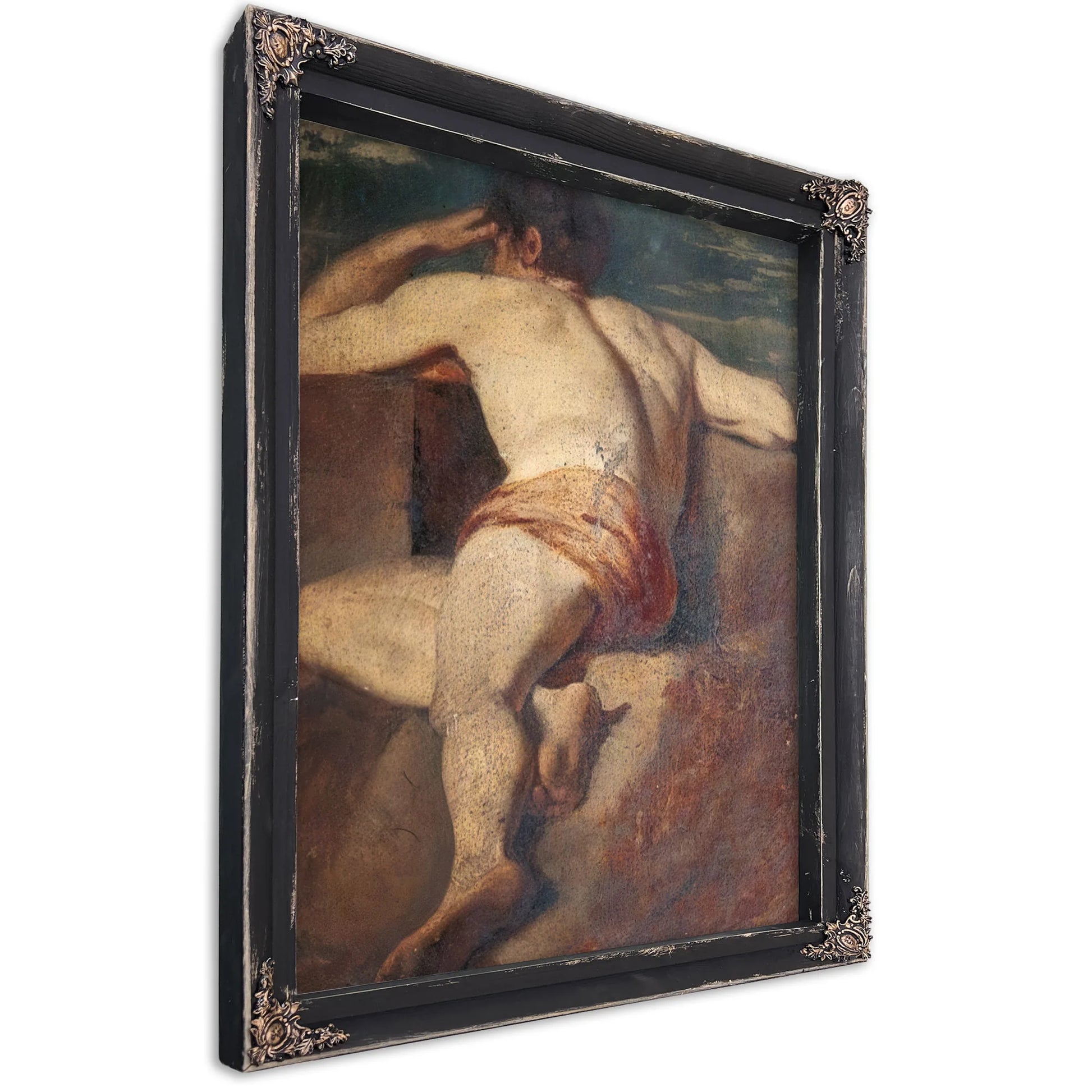 Male Nude 34 By William Etty Fine Art Print