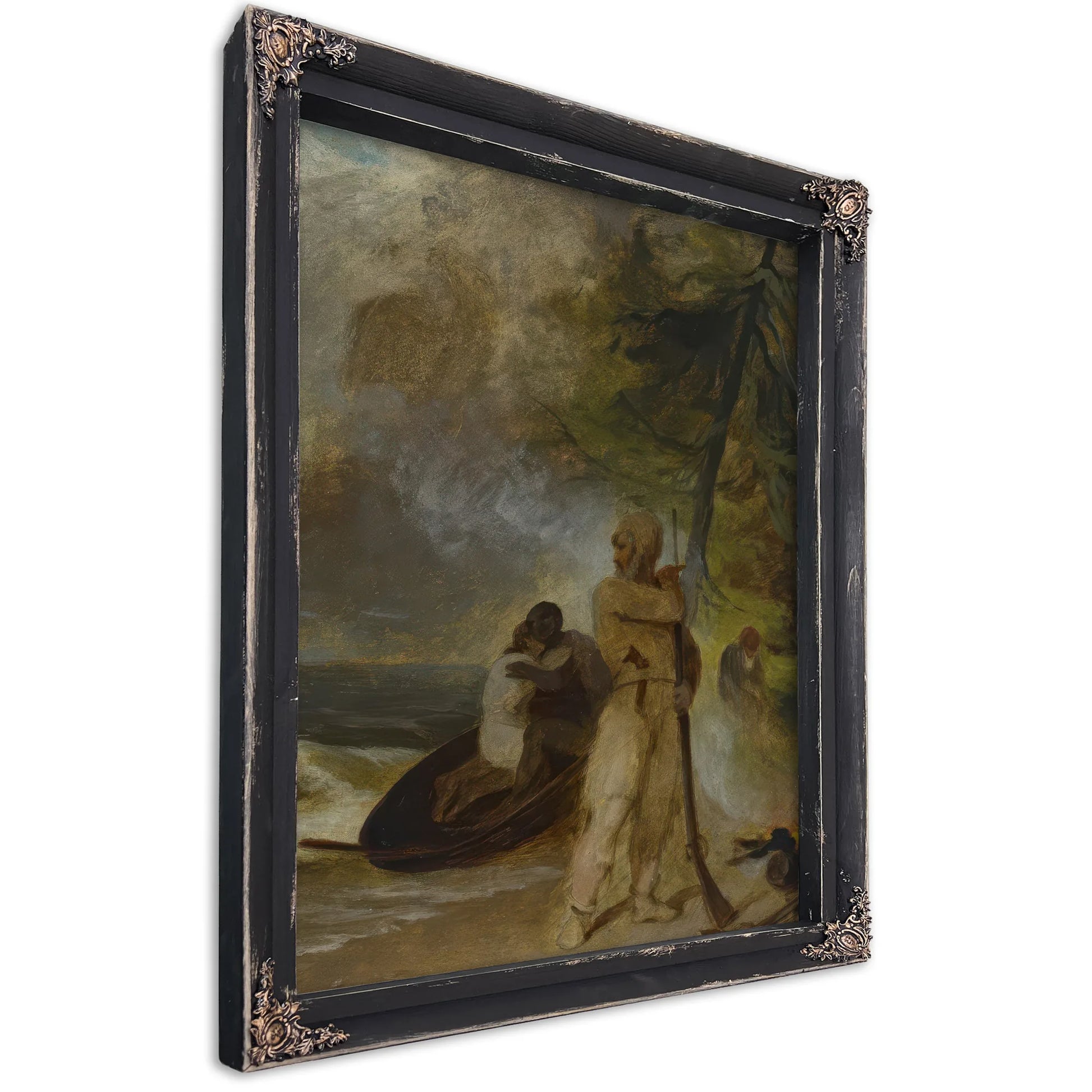 Friday's Father Rescued By Thomas Sully Fine Art Print