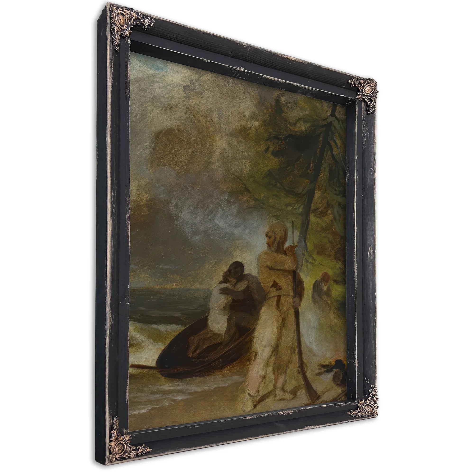 Friday's Father Rescued By Thomas Sully Fine Art Print