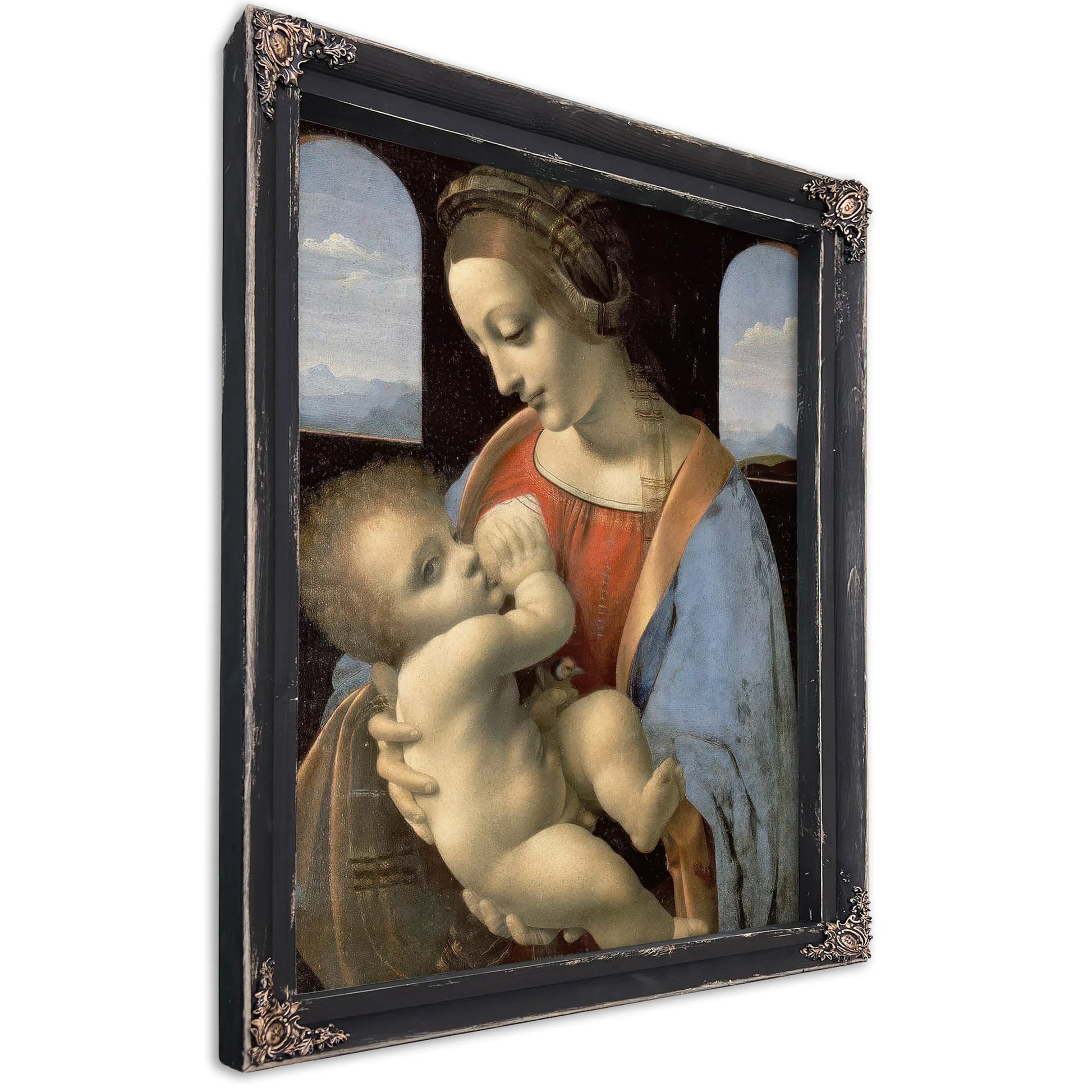 The Madonna Litta By Leonardo Da Vinci Fine Art Print