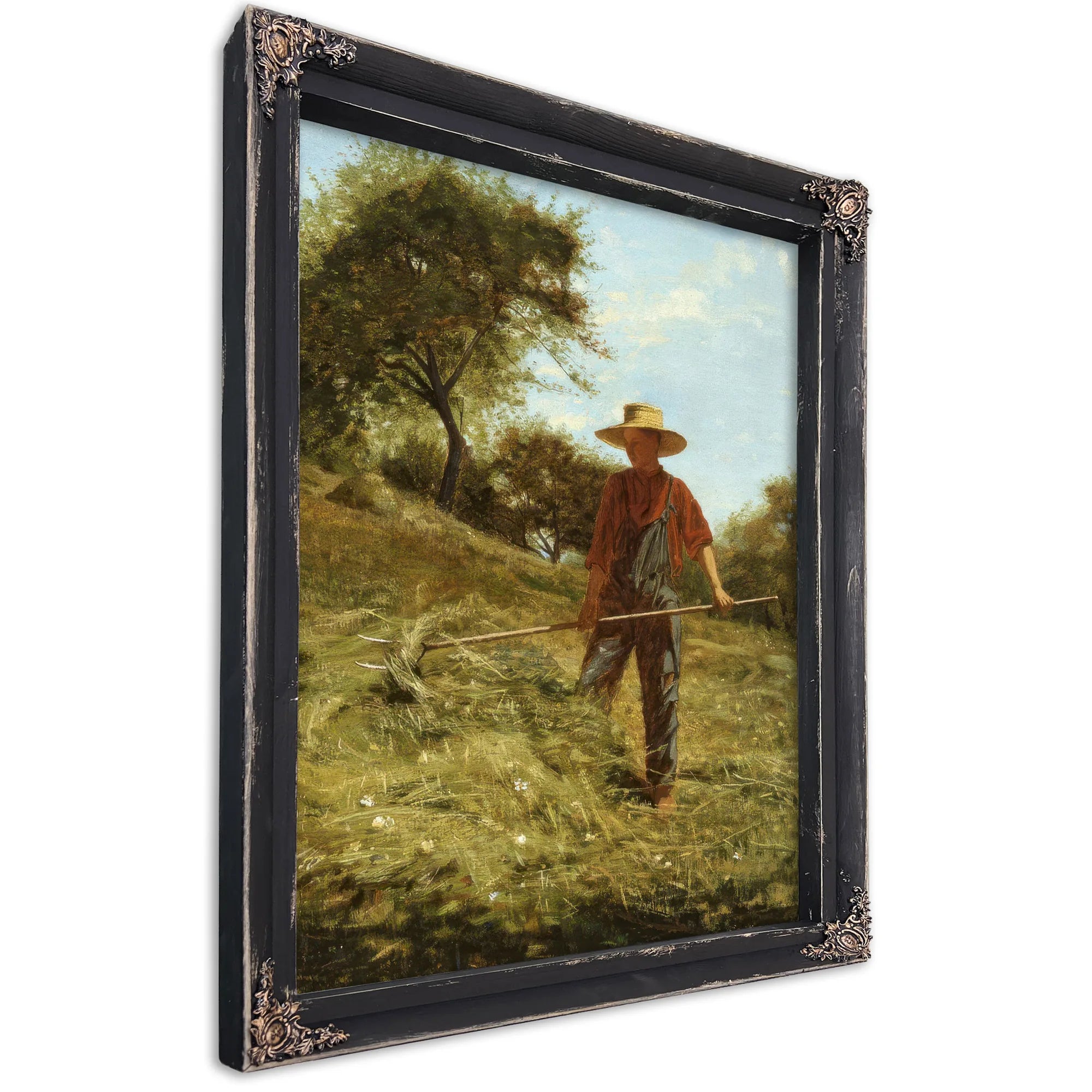 Haymaking By Winslow Homer Fine Art Print