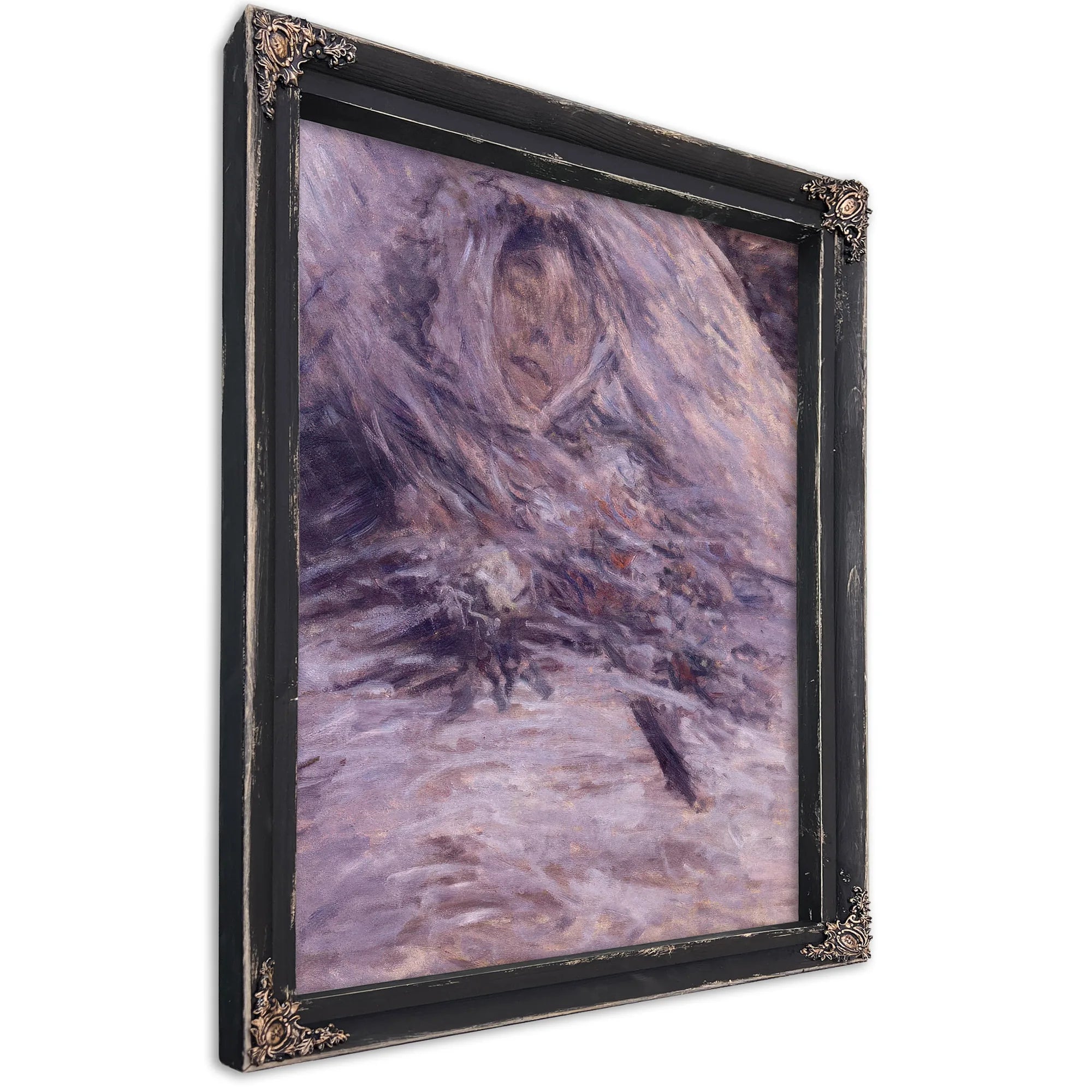 Camille Monet Sur Son Lit De Mort 2 By Claude Monet Fine Art Print