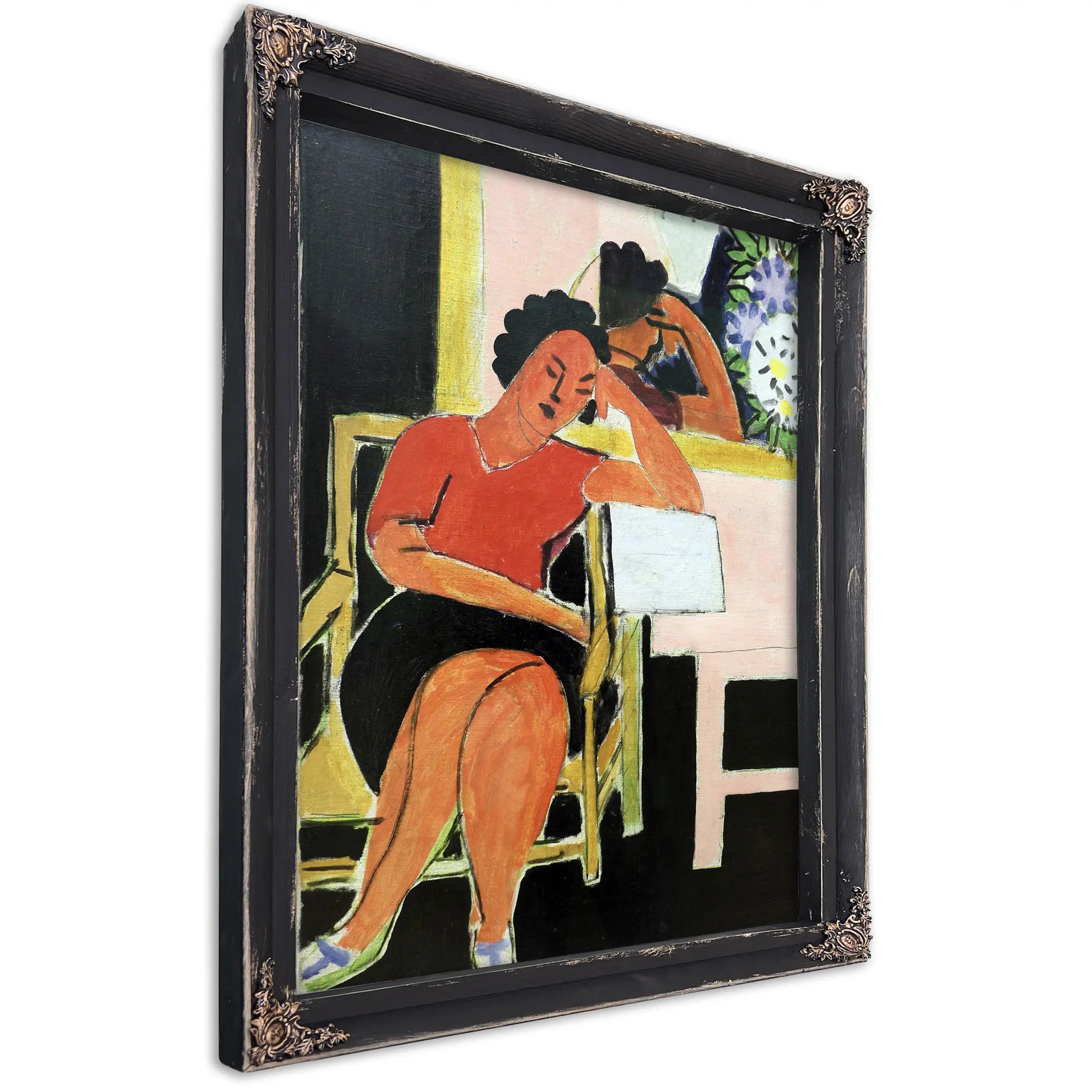 Woman Before An Aquarium 1 by Henri Matisse
