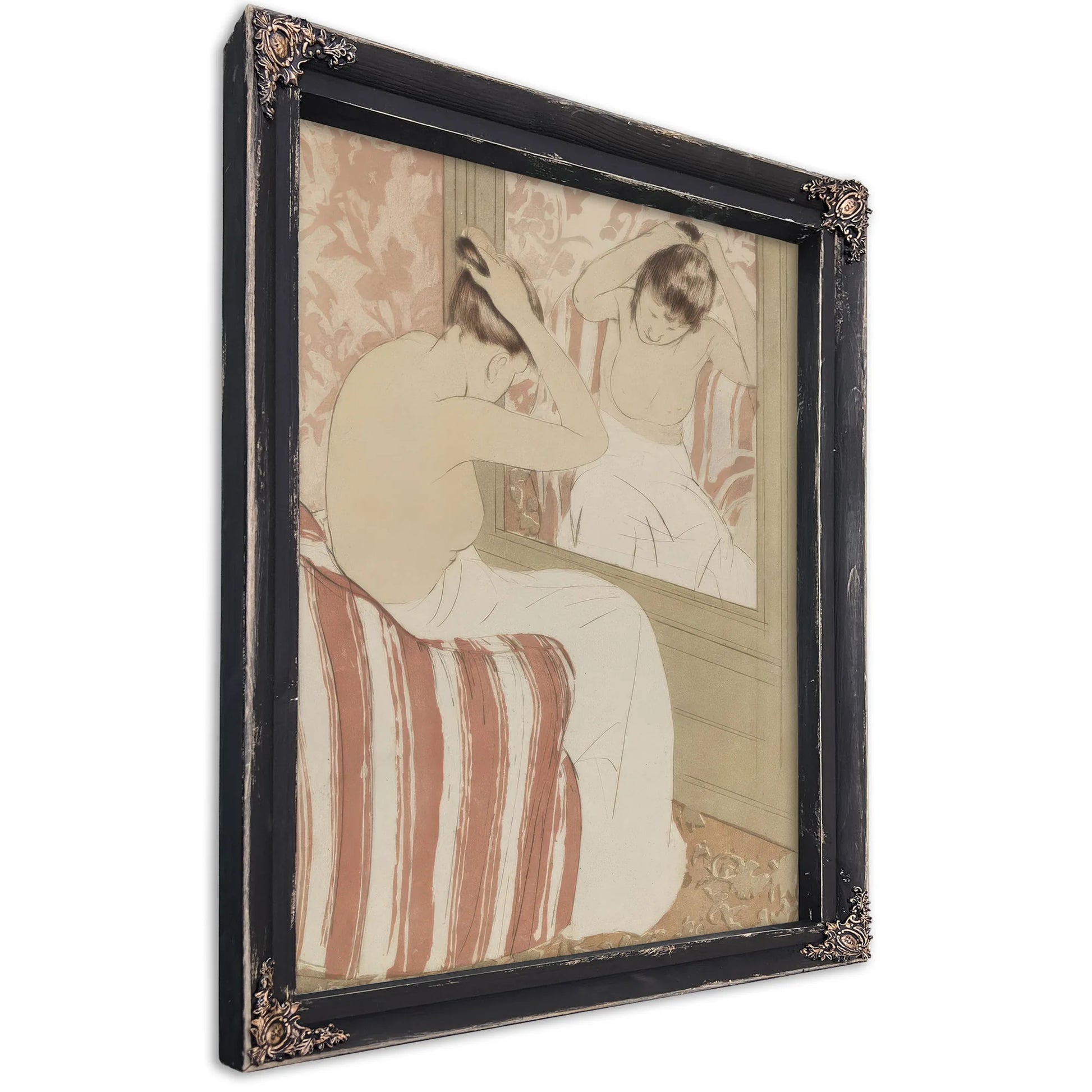 The Coiffure By Mary Cassatt Fine Art Print