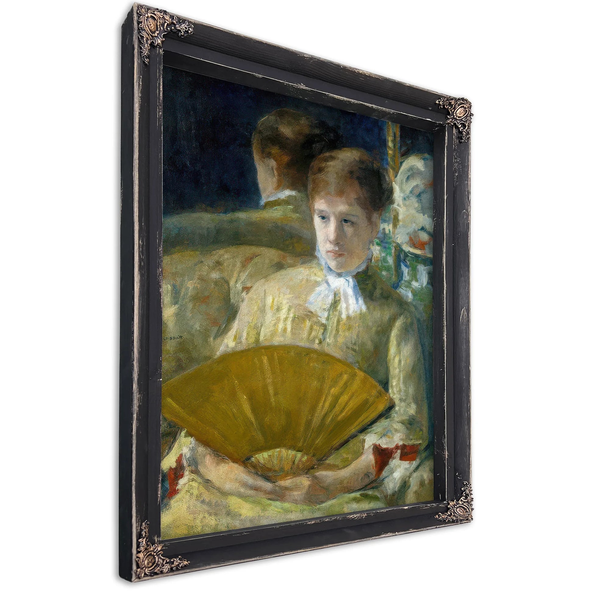 Miss Mary Ellison By Mary Cassatt Fine Art Print