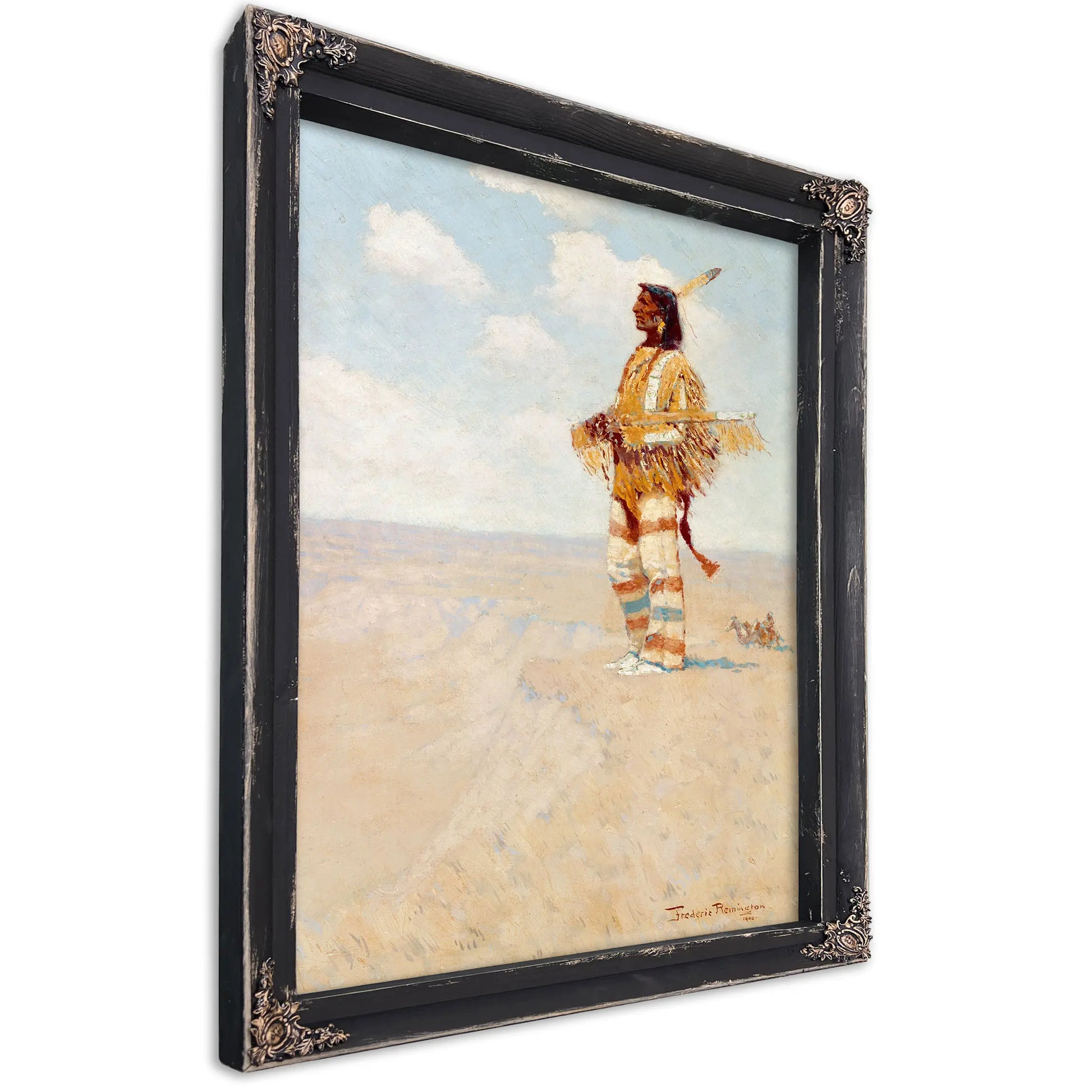 The Last Of His Race The Vanishing American by Frederic Remington