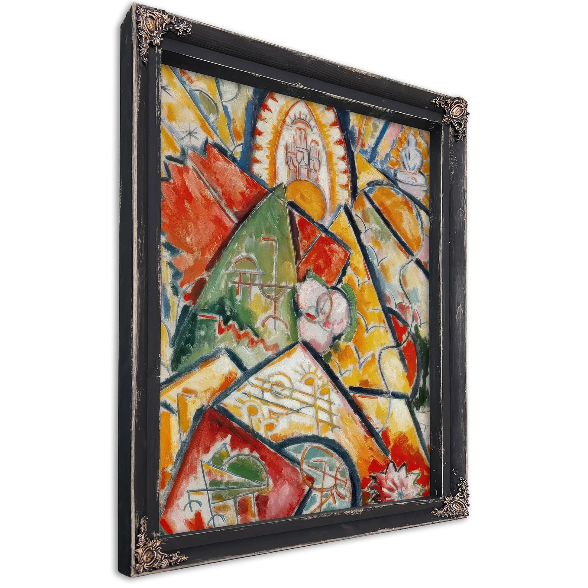 Musical Theme (Oriental Symphony) By Marsden Hartley Fine Art Print