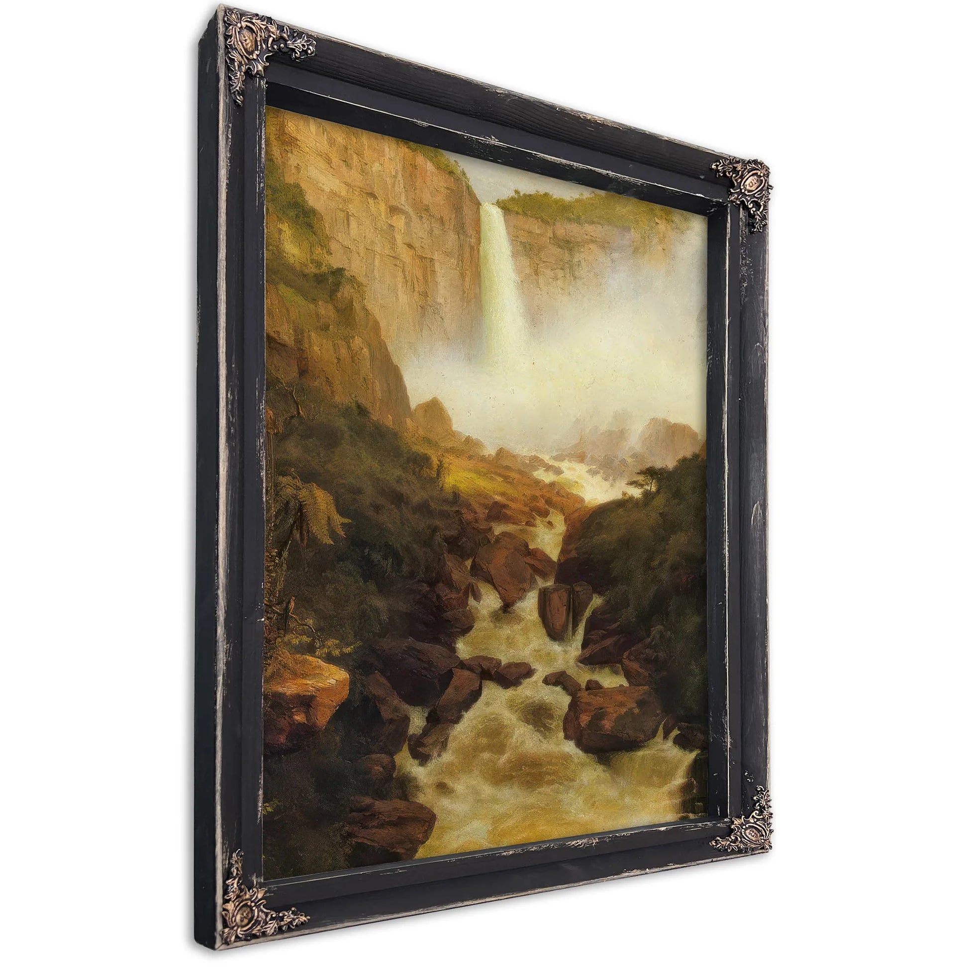 Tequendama Falls Near Bogota By Frederic Edwin Church Fine Art Print