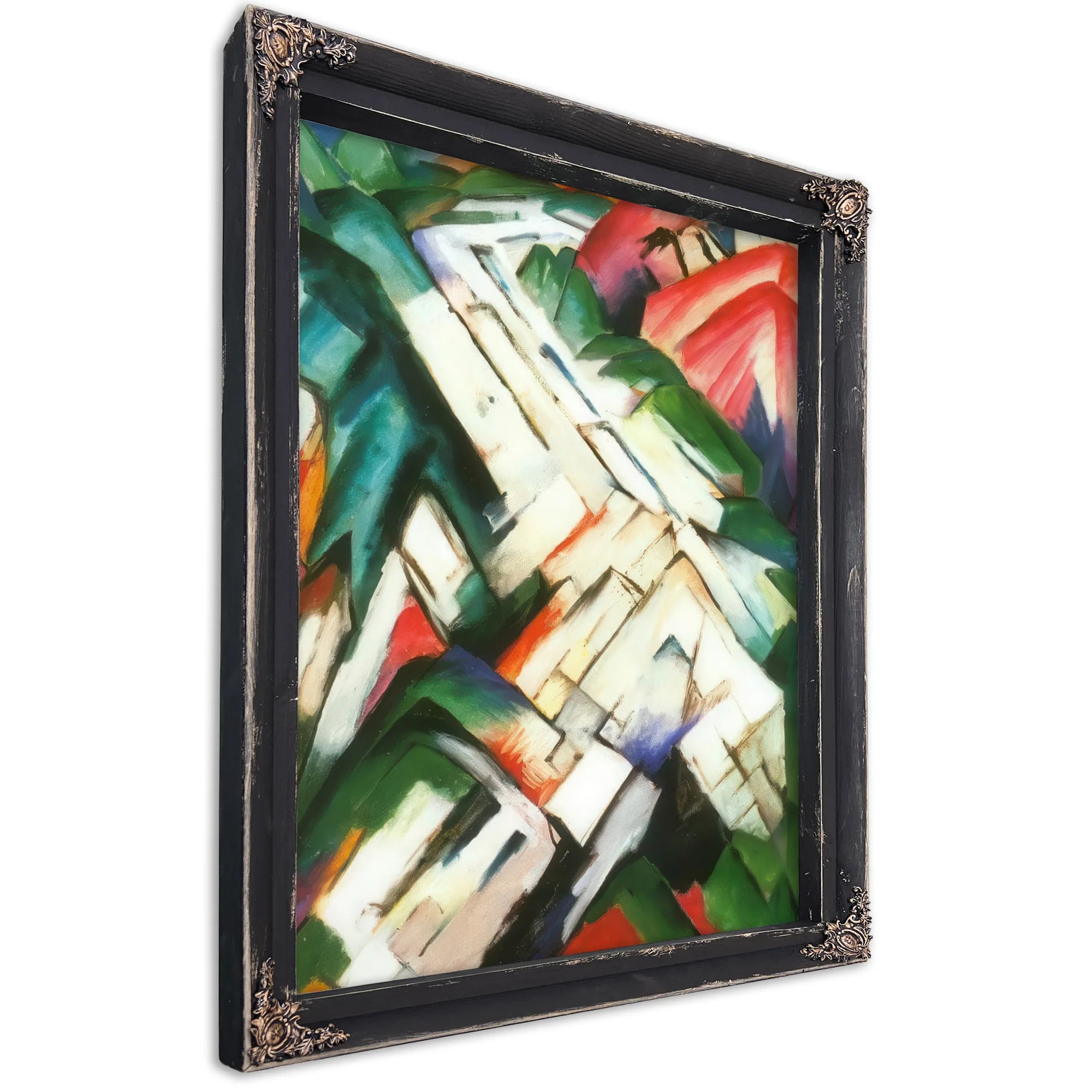 Mountains By Franz Marc Fine Art Print