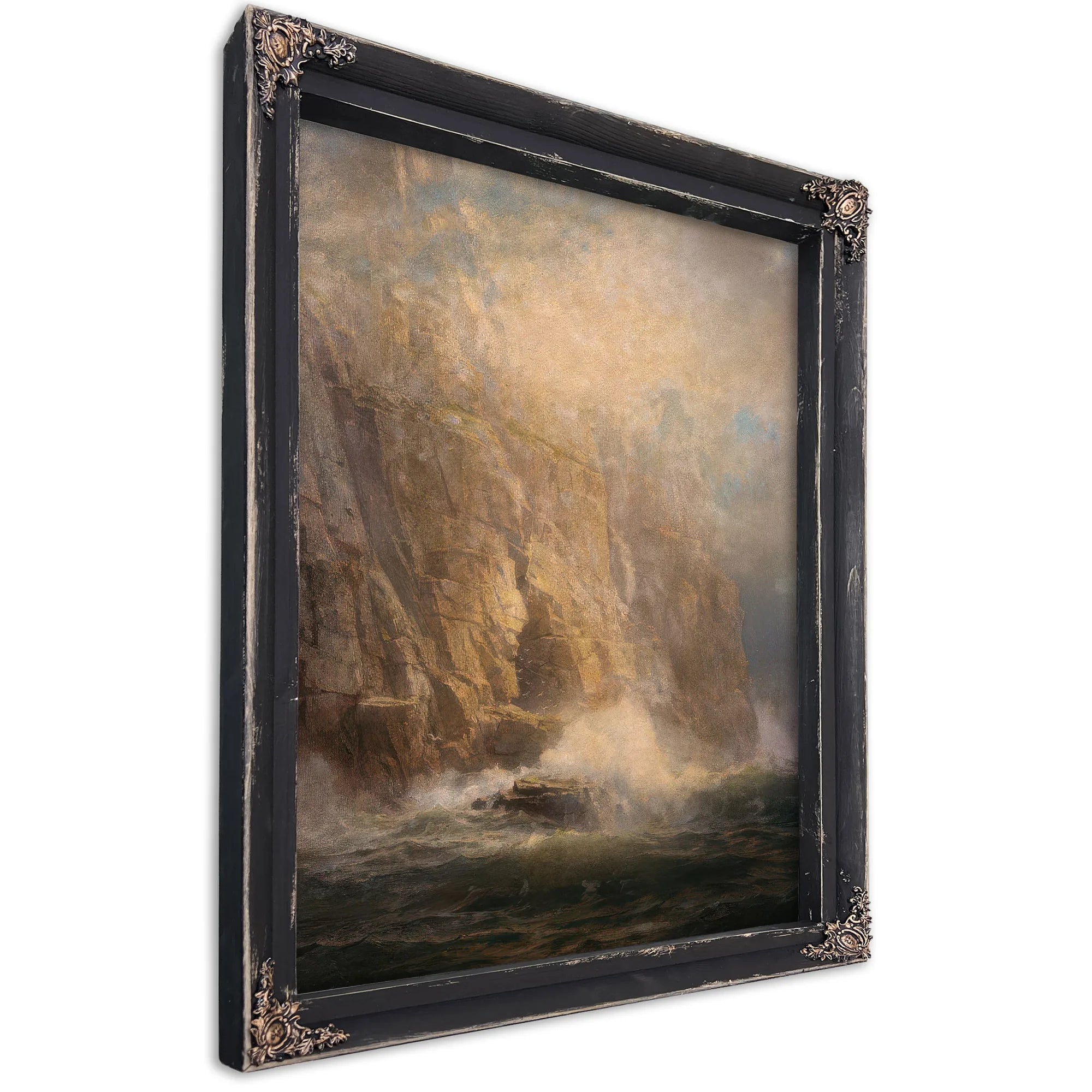 Lands End, Cornwall By William Trost Richards Fine Art Print