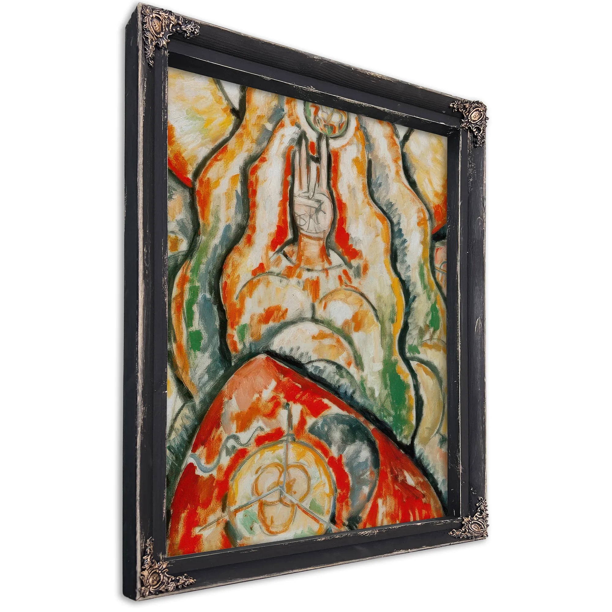 Portrait Arrangement No 2 By Marsden Hartley Fine Art Print