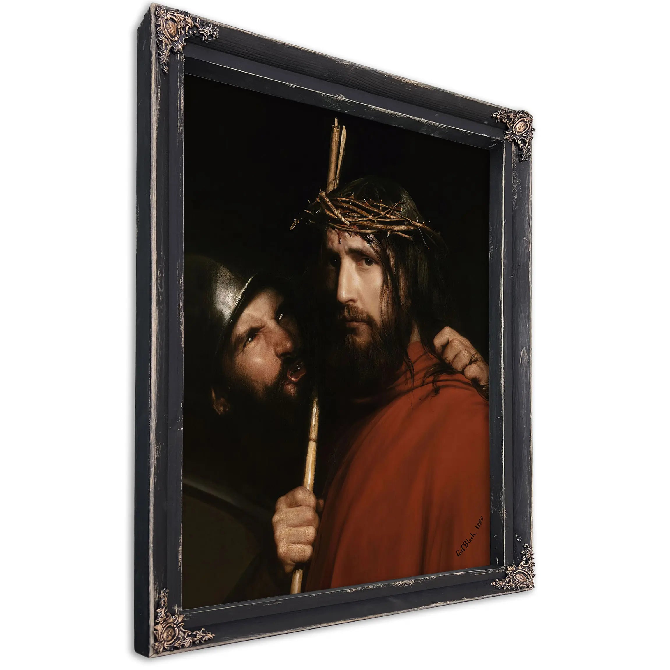 Christ With Mocking Soldier by Carl Bloch
