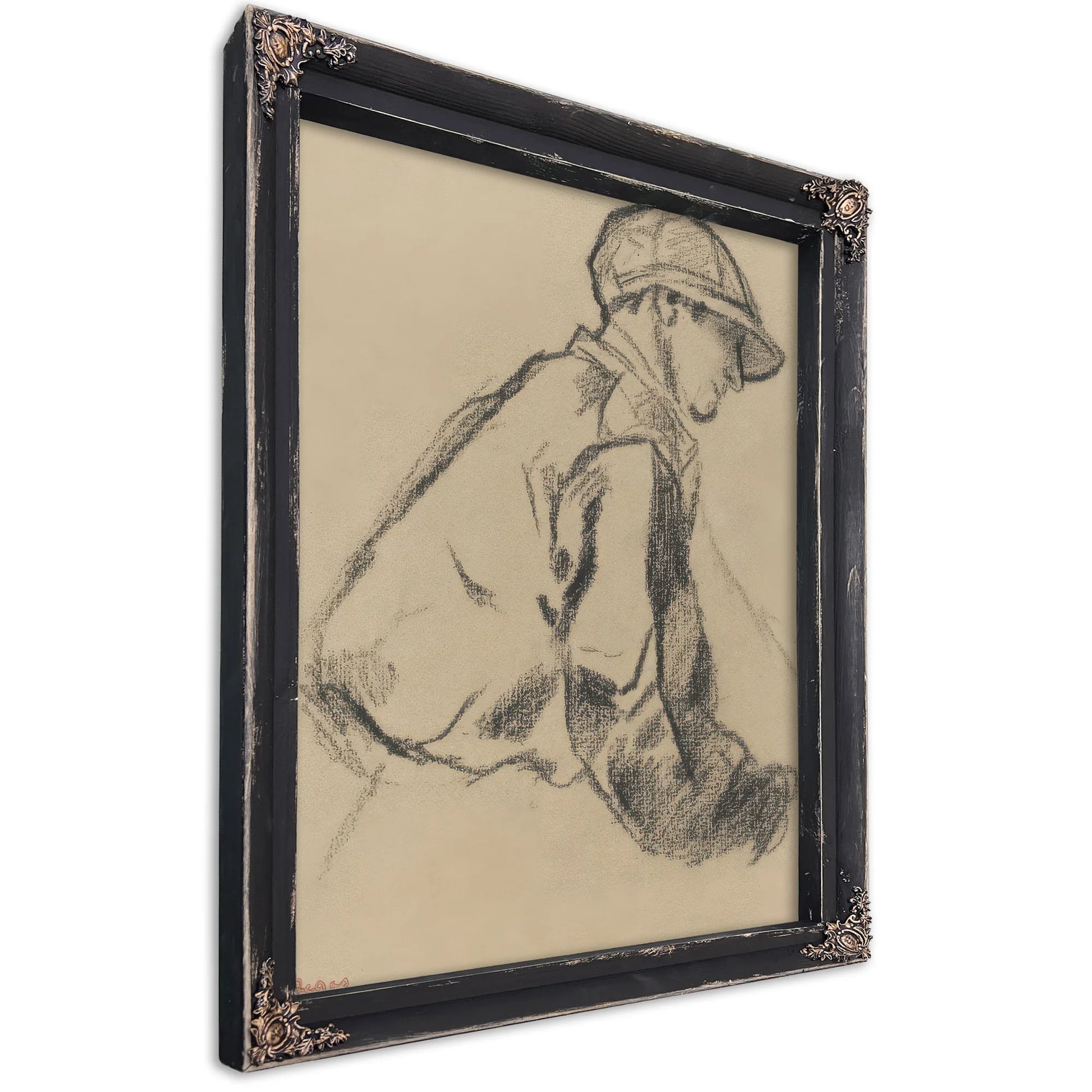 Study Of A Jockey By Edgar Degas Fine Art Print