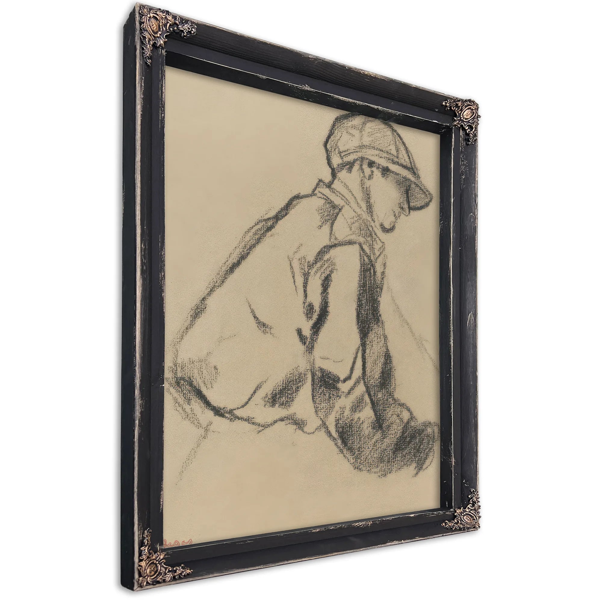 Study Of A Jockey By Edgar Degas Fine Art Print