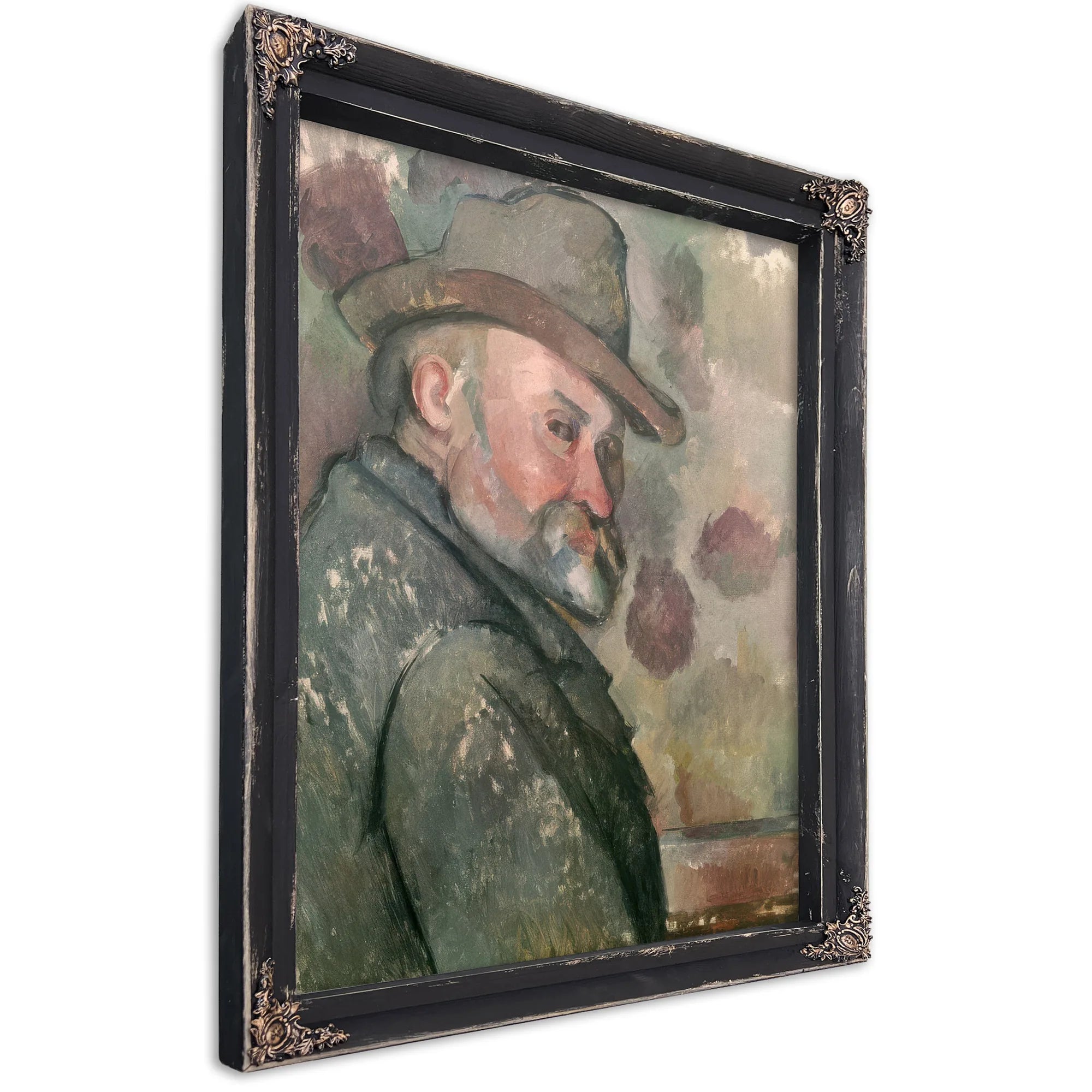 Self Portrait 2 By Paul Cezanne Fine Art Print