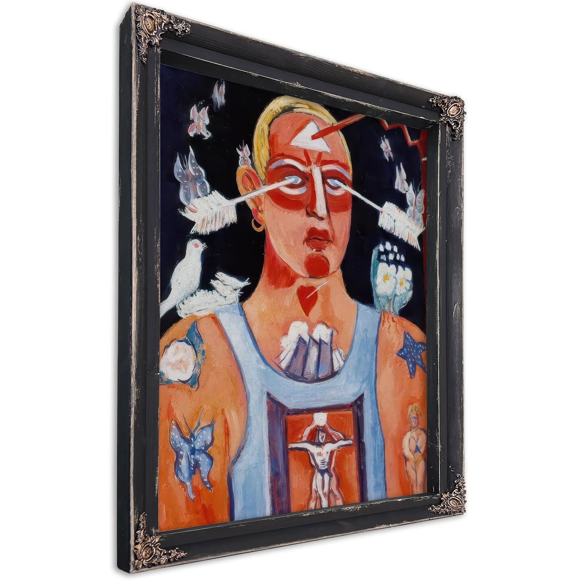 Sustained Comedy By Marsden Hartley Fine Art Print