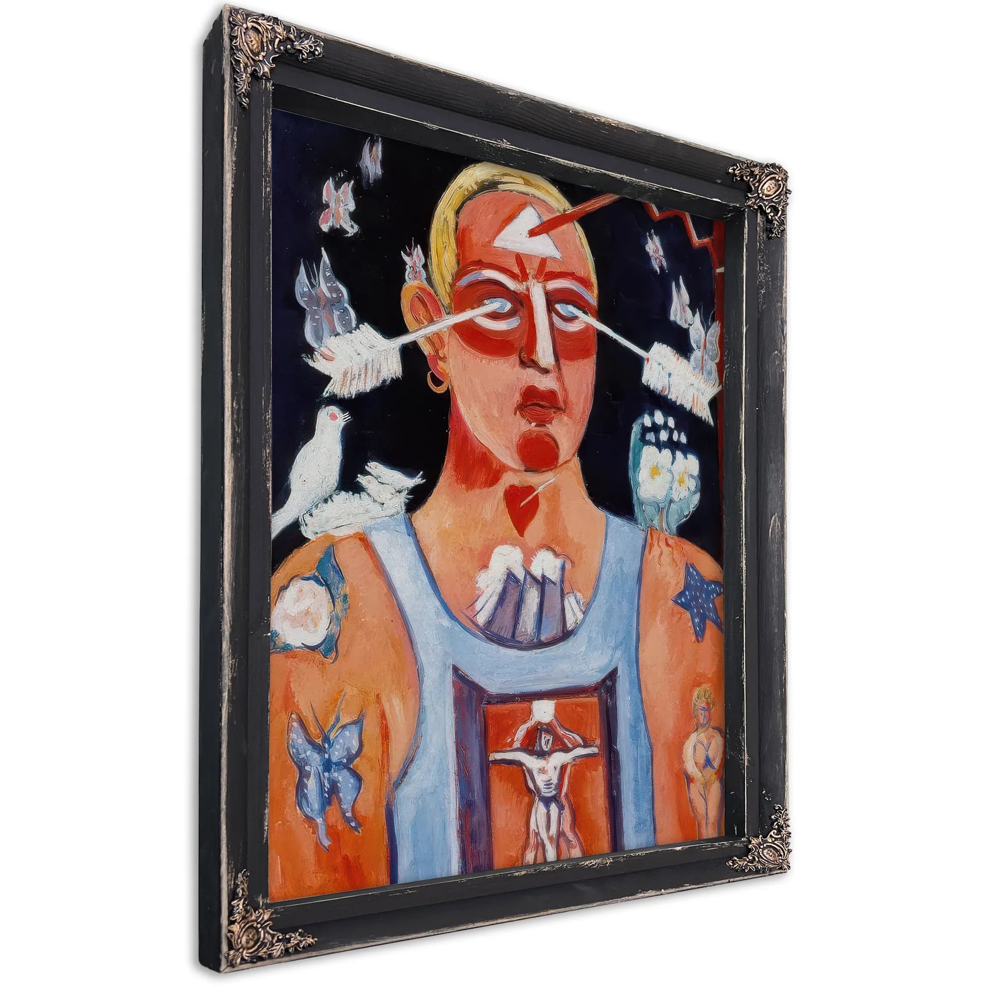 Sustained Comedy By Marsden Hartley Fine Art Print
