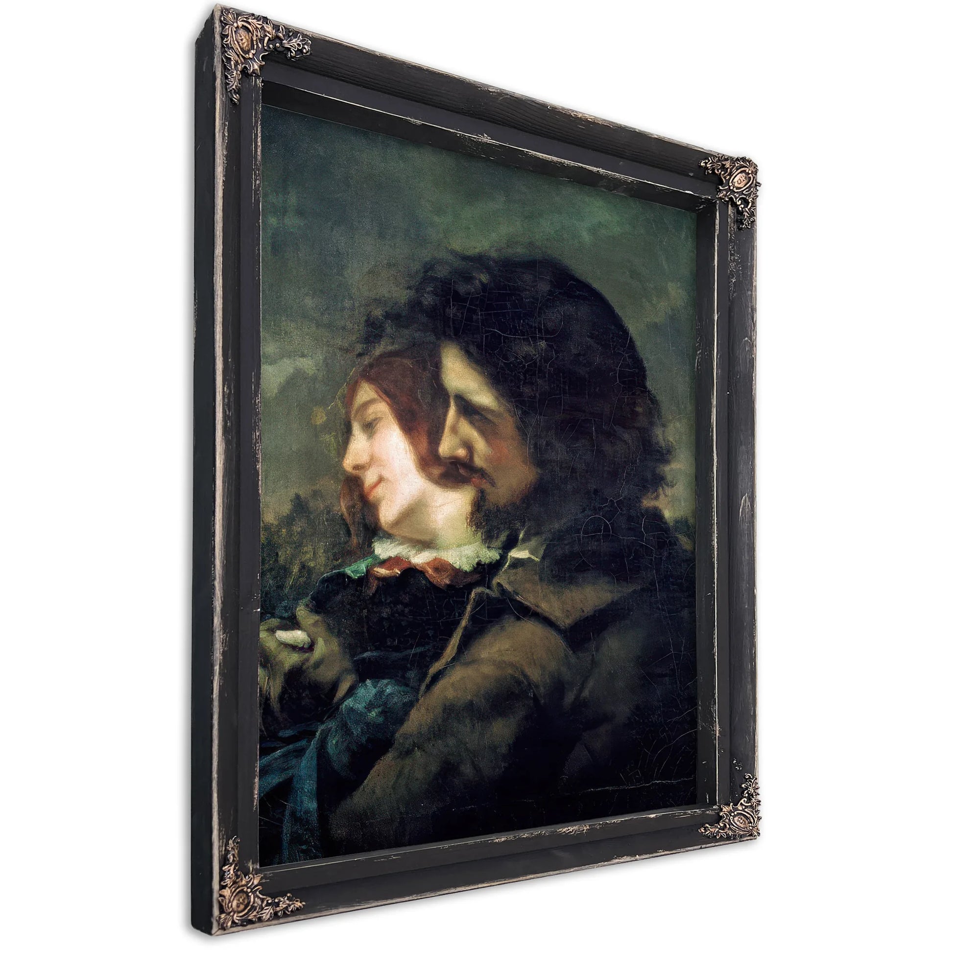 The Happy Lovers By Jean Desire Gustave Courbet Fine Art Print