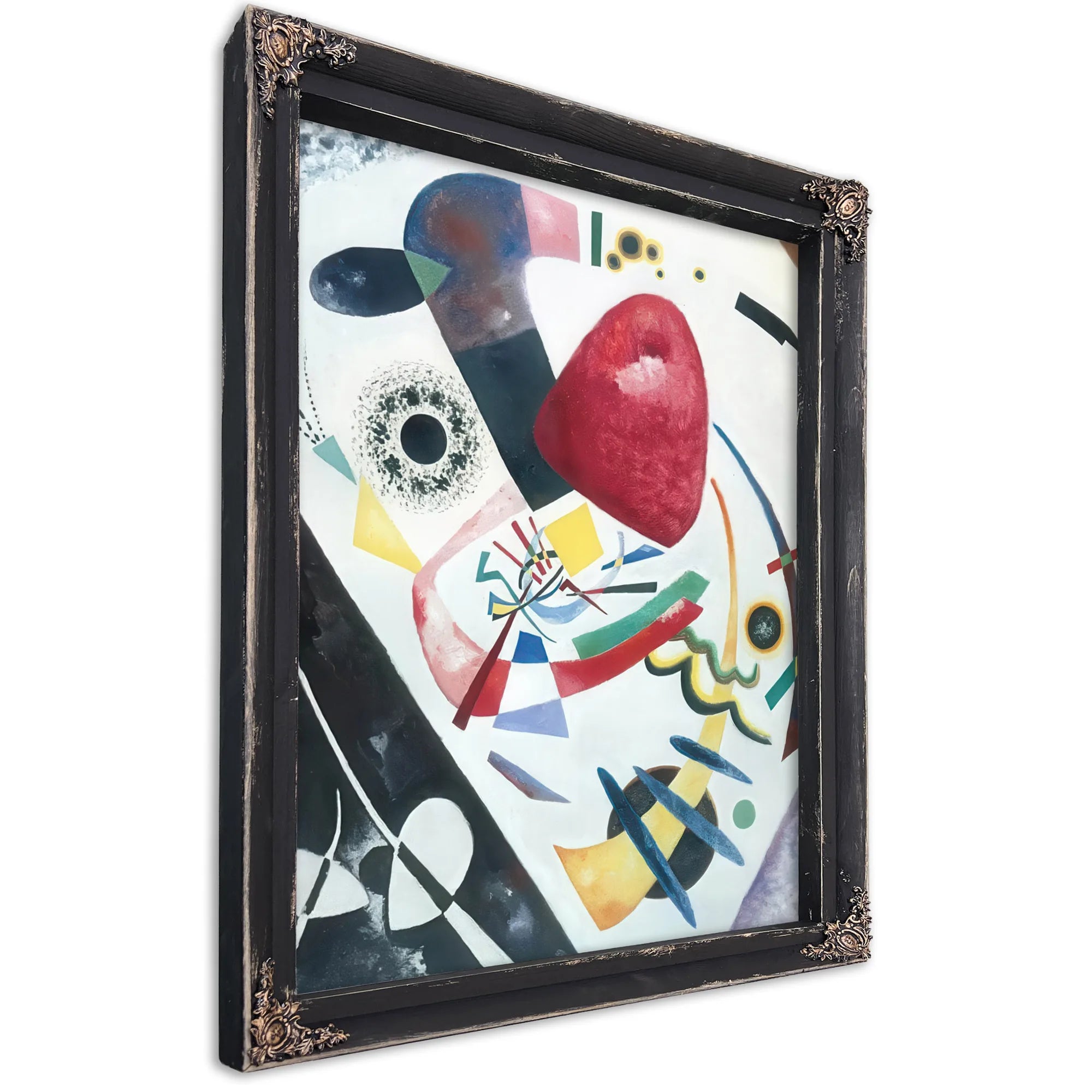 Red Spot Ii 1921 By Wassily Kandinsky Fine Art Print