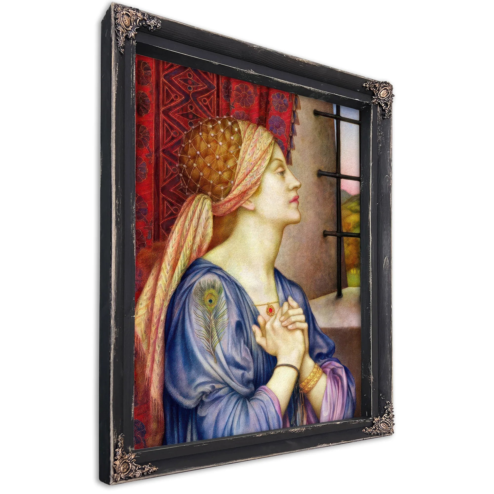 The Prisoner 1907 By Evelyn De Morgan Fine Art Print