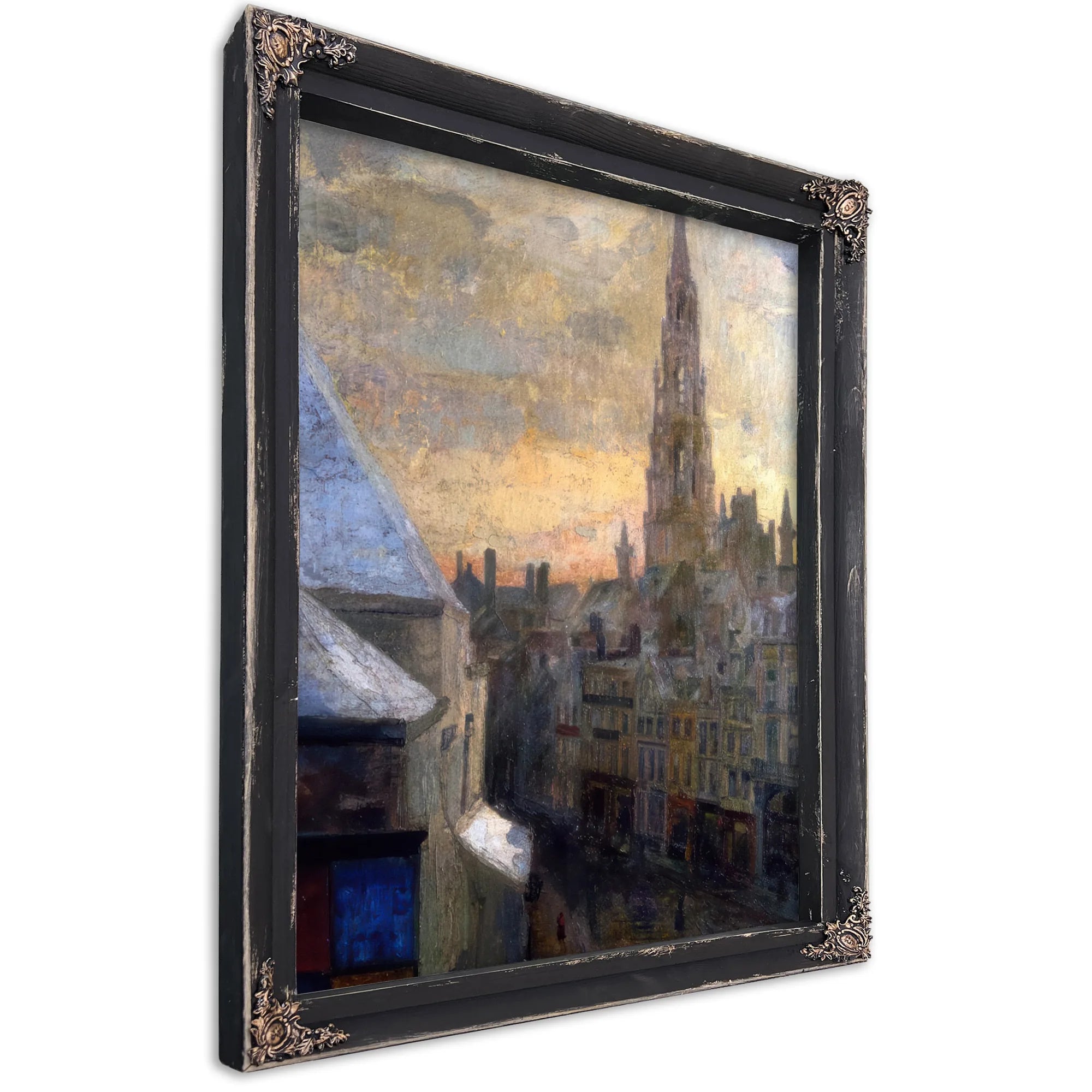 Brussels Town Hall By James Ensor Fine Art Print