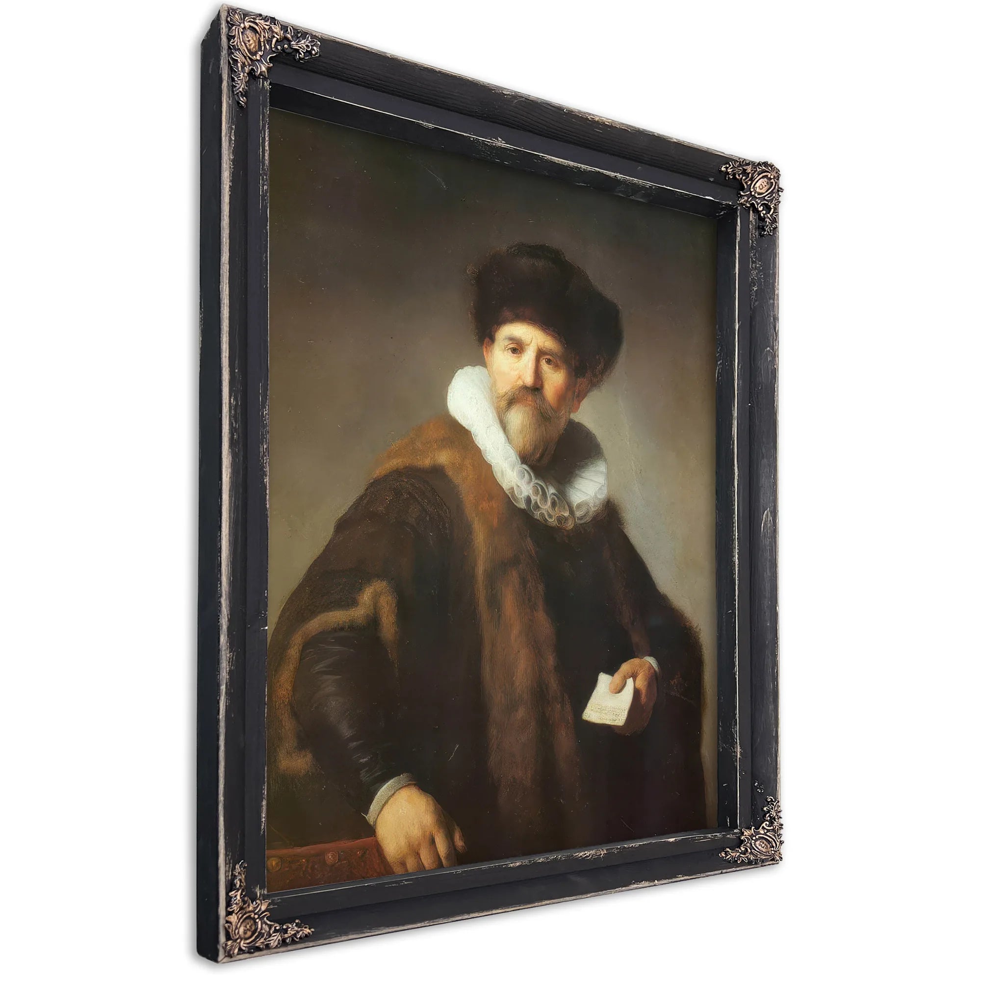 The Amsterdam Merchant Nicolaes Ruts, 1631 By Rembrandt Fine Art Print