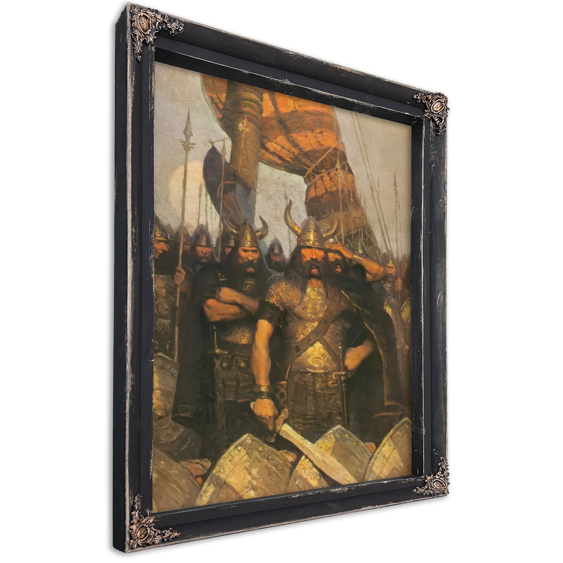 The First Cargo By NC Wyeth Fine Art Print
