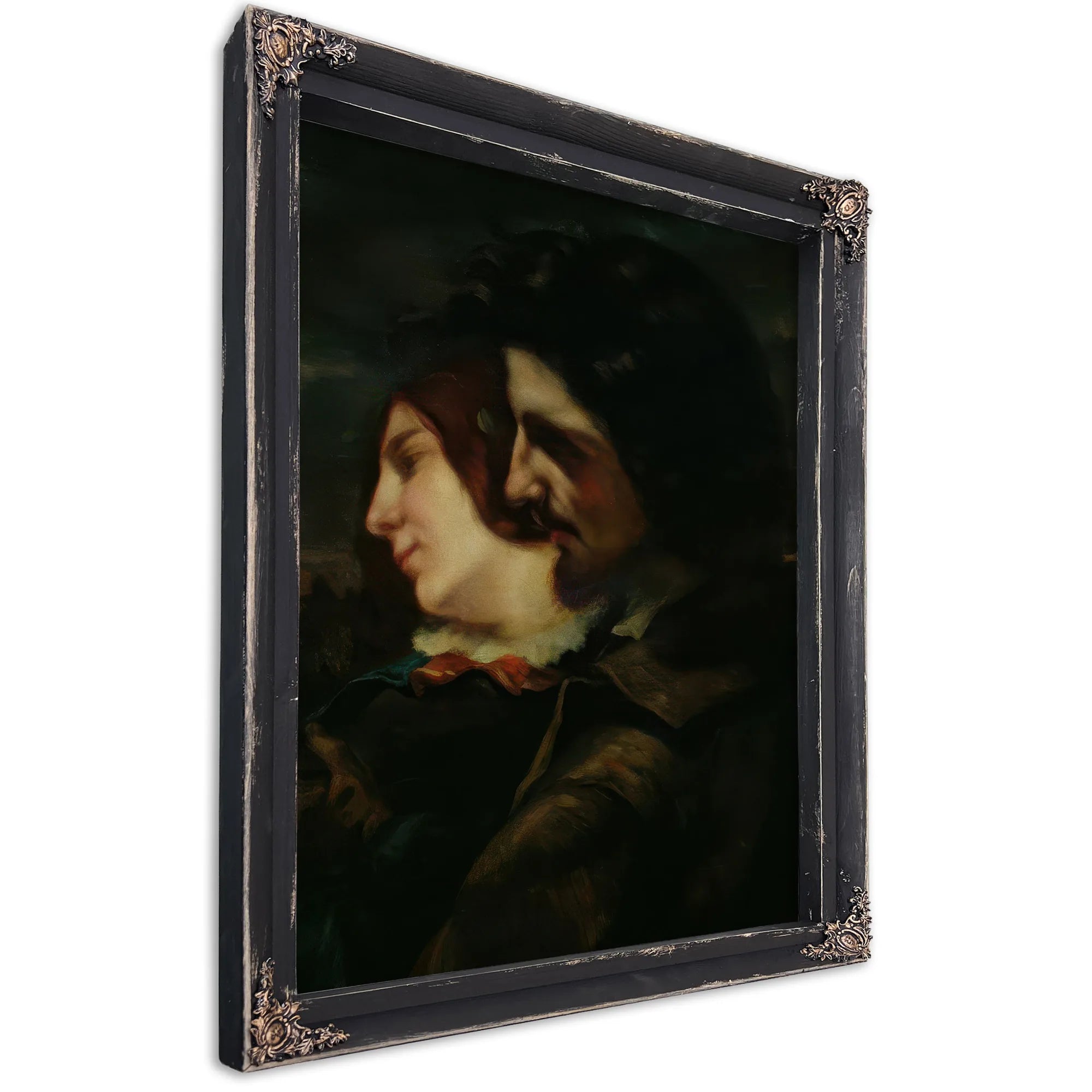 The Lovers In The Countryside 1 By Jean Desire Gustave Courbet Fine Art Print