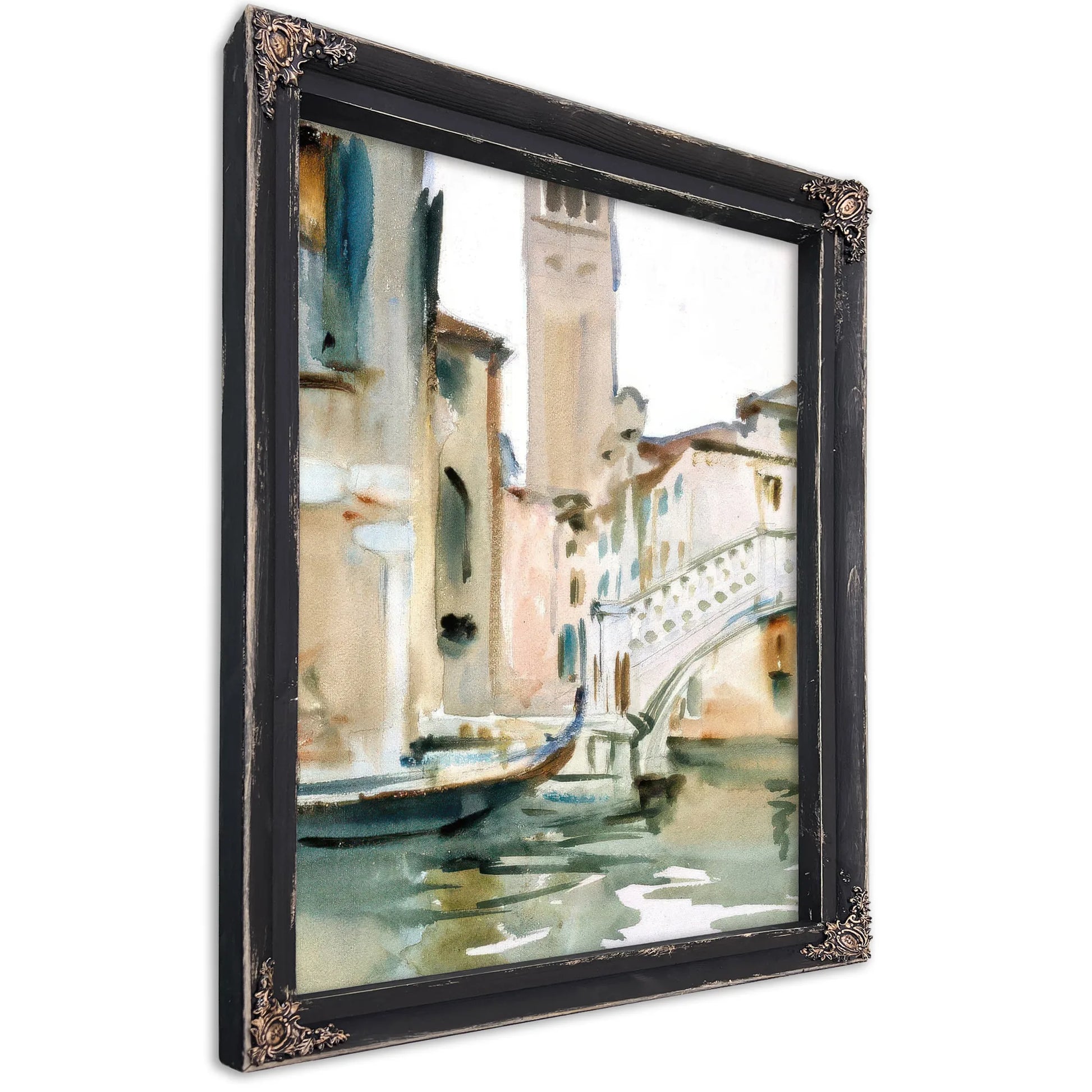 Bridge And Campanile, Venice By John Singer Sargent Fine Art Print