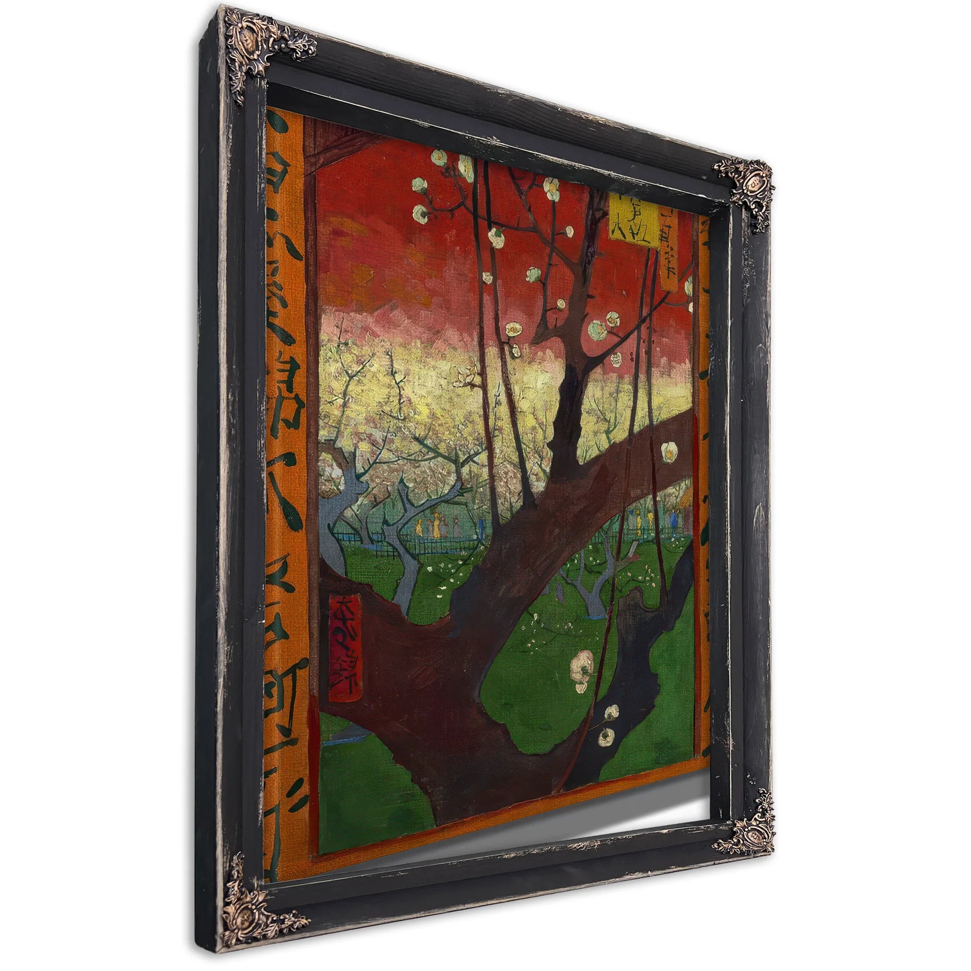 Flowering Plum Orchard After Hiroshige By Vincent Van Gogh Fine Art Print